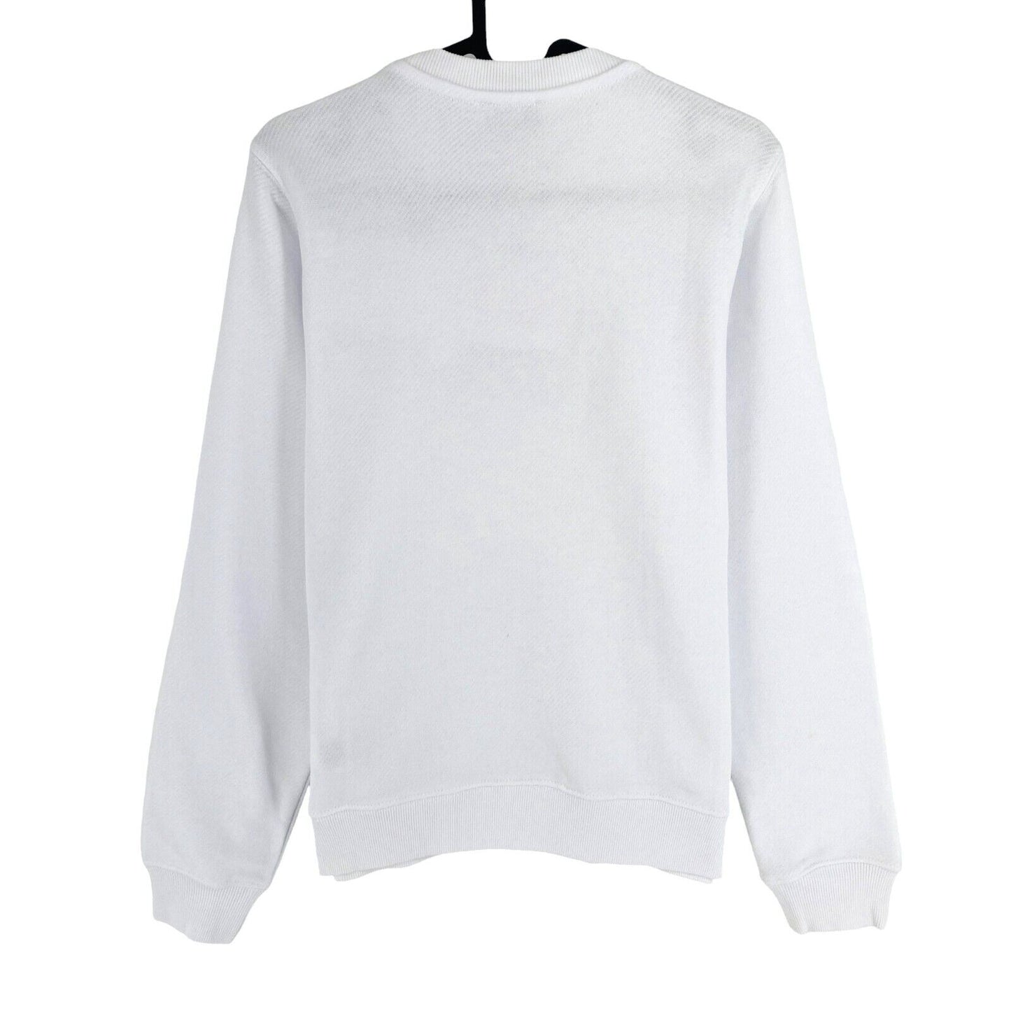 DIESEL Women White F-ANGS-B3 Crew Neck Sweater Jumper Size S