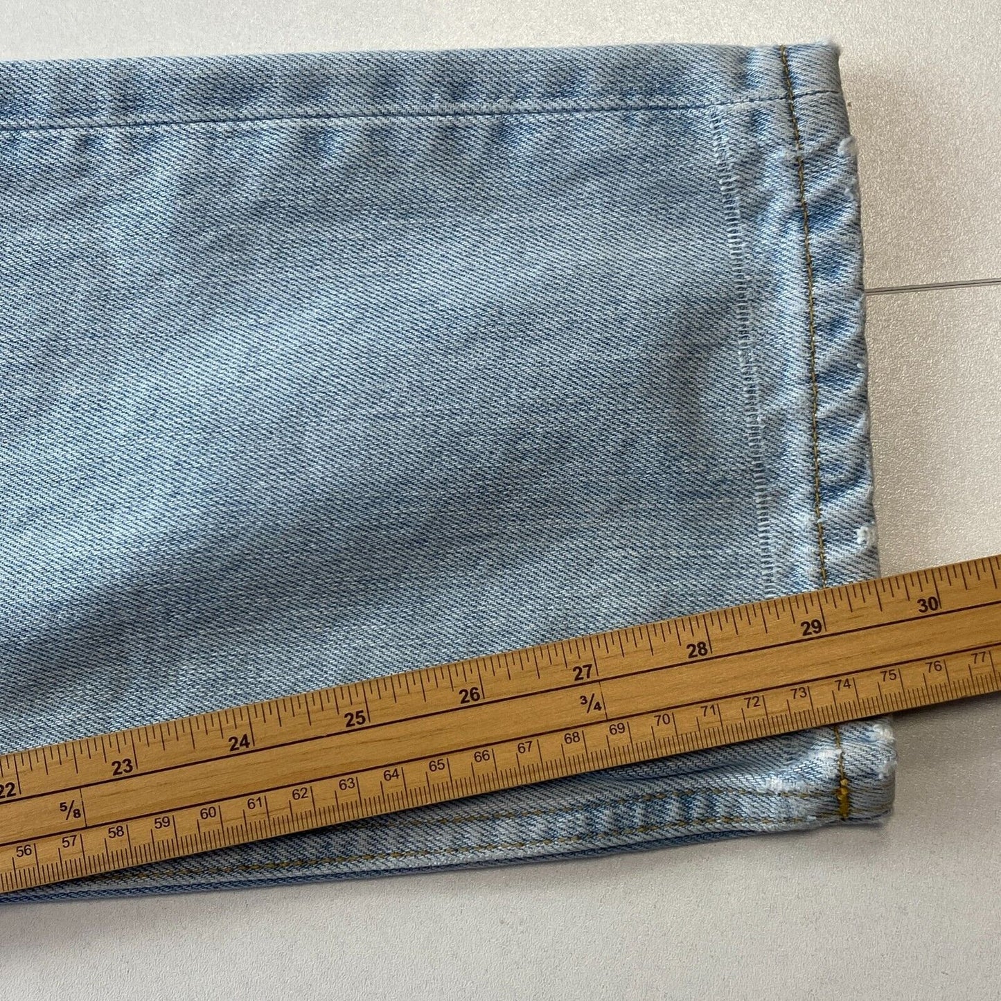 GANT Light Blue Women Regular Straight Fit Distressed Jeans Size W29