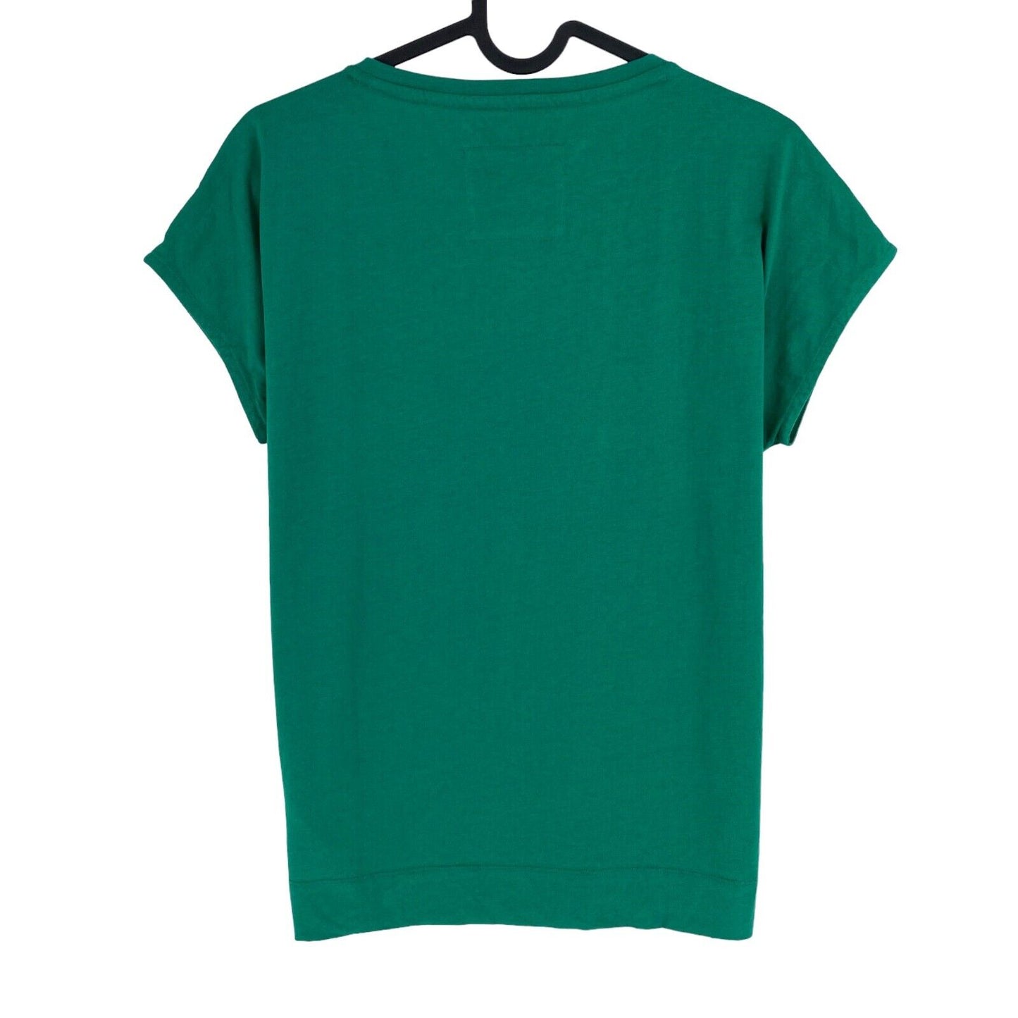 LA MARTINA Women Green Crew Neck T Shirt Size 1 / XS