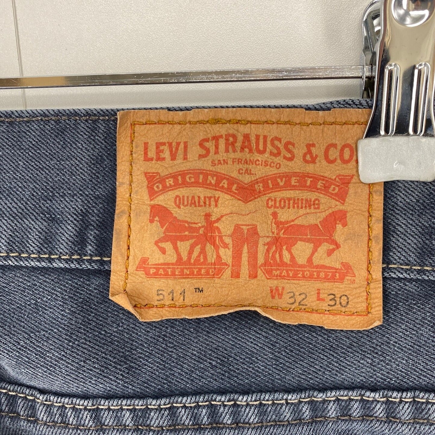 Levi's 511 Grey Slim Fit Jeans W32 L30