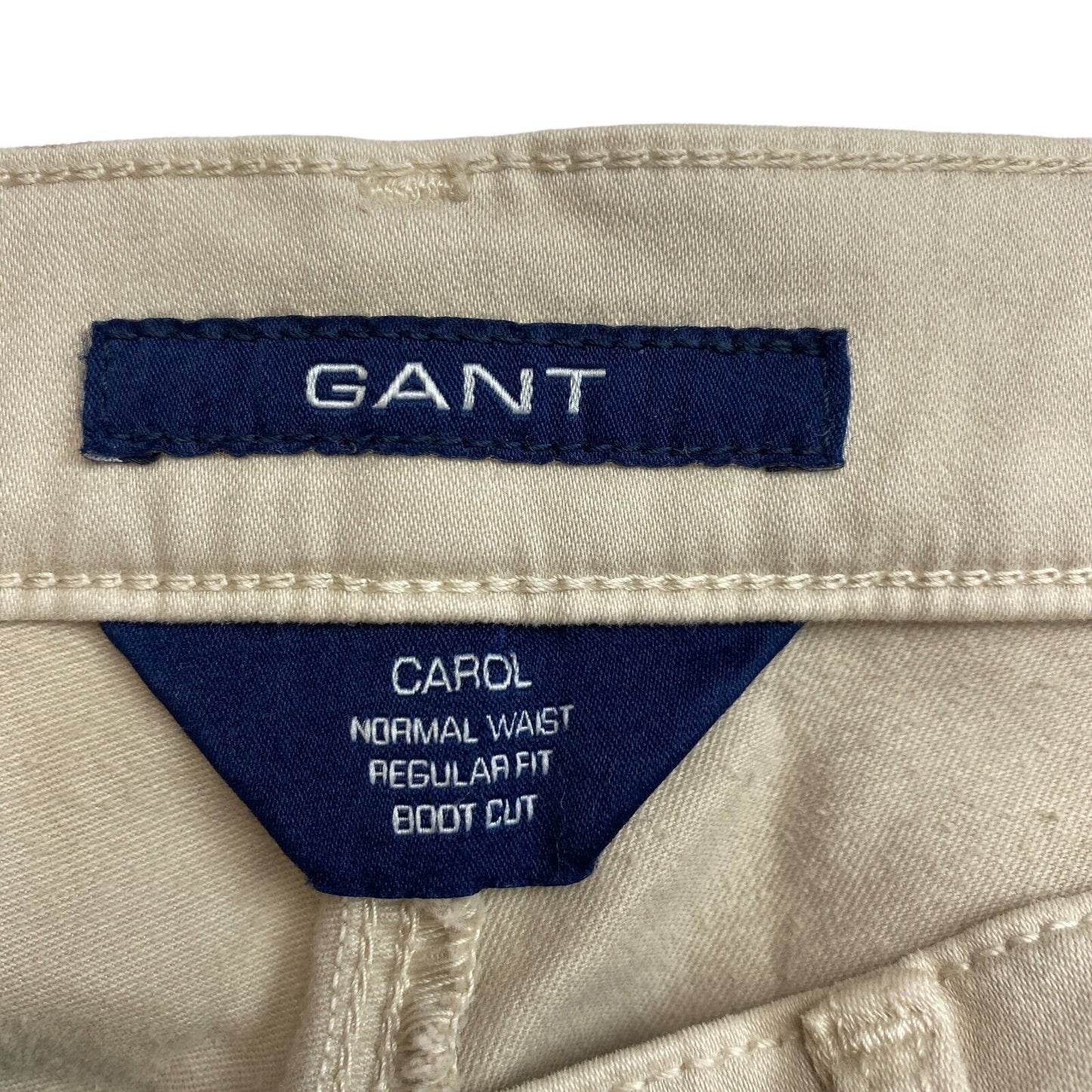 GANT Femme Jean Carol Bootcut Regular Fit Marron Clair W27 L32