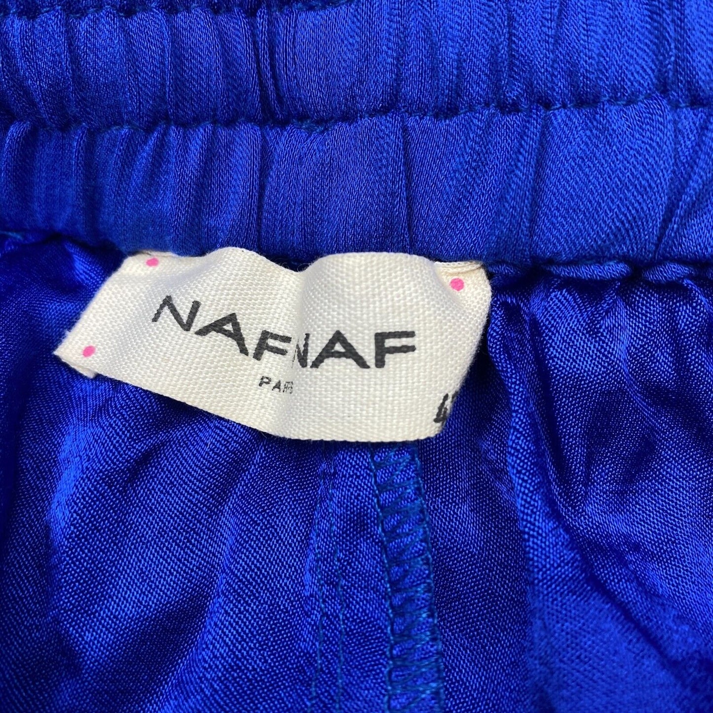 NAF NAF Nautical Blue Pants Trousers Size EU 42 UK 14 US 12 W30 L29