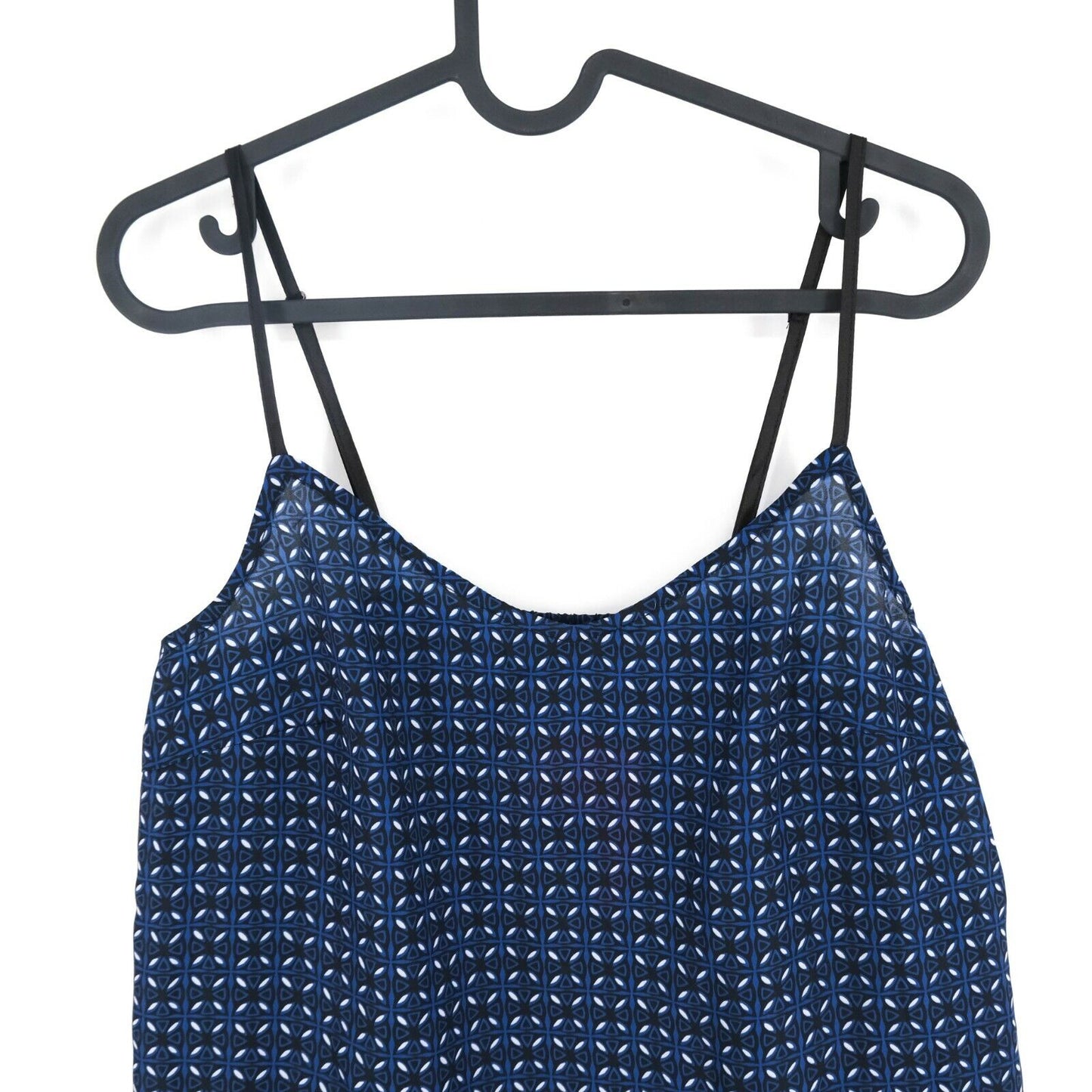 ETAM Blue Square Neck Tank Dress Size EU 38 UK 10 US 8