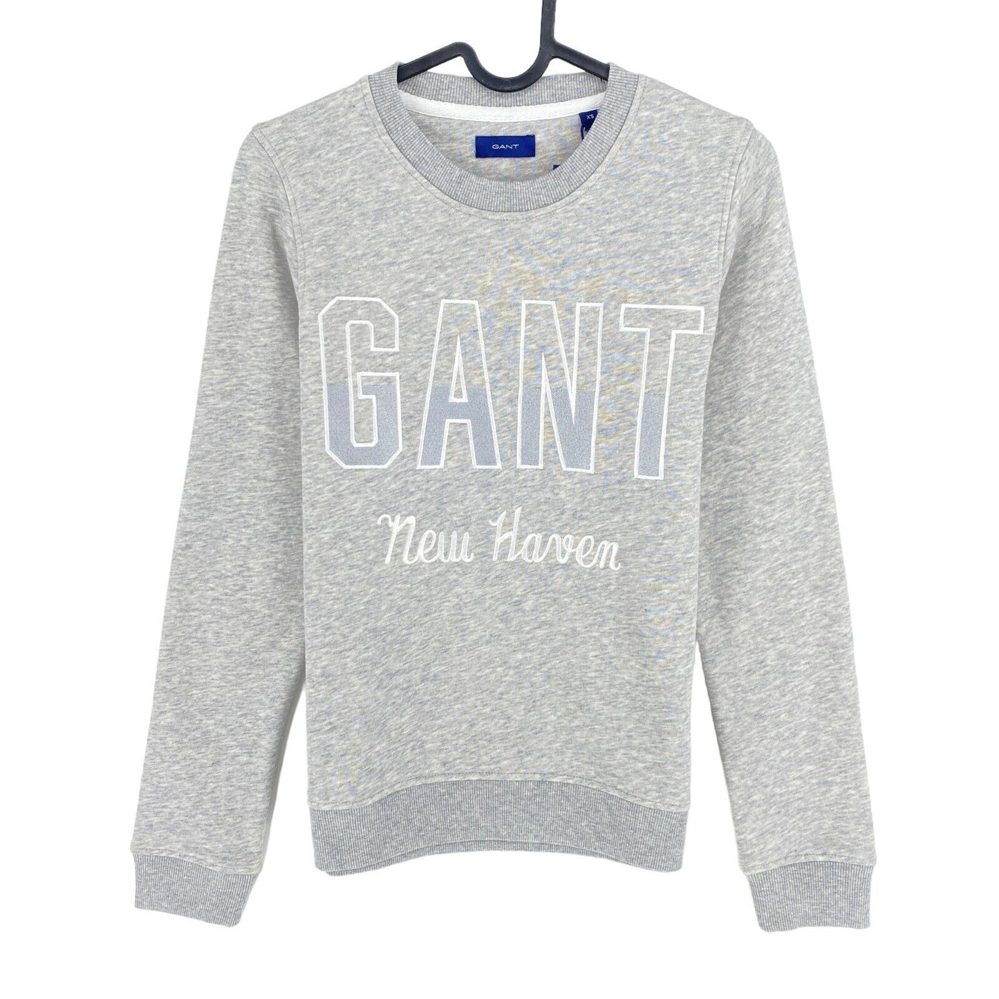 GANT Grey New Haven Crew Neck Sweater Pullover Size XS