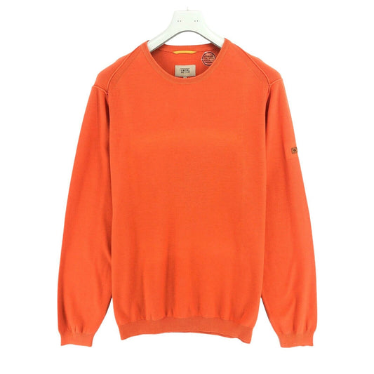 CAMEL ACTIVE Orange Crew Neck Sweater Jumper Size M XL 2XL