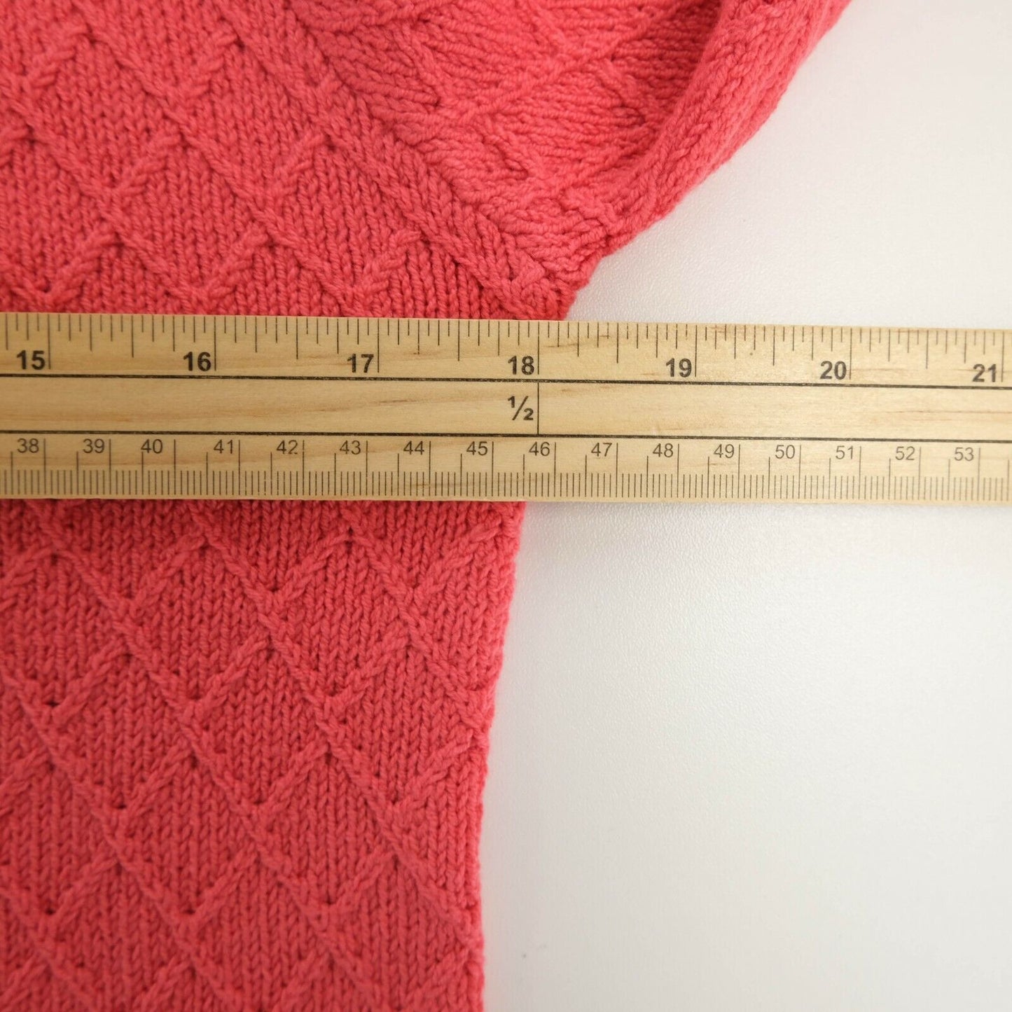 GANT Pink Diamond In the Rough Crew Neck Sweater Pullover Size M