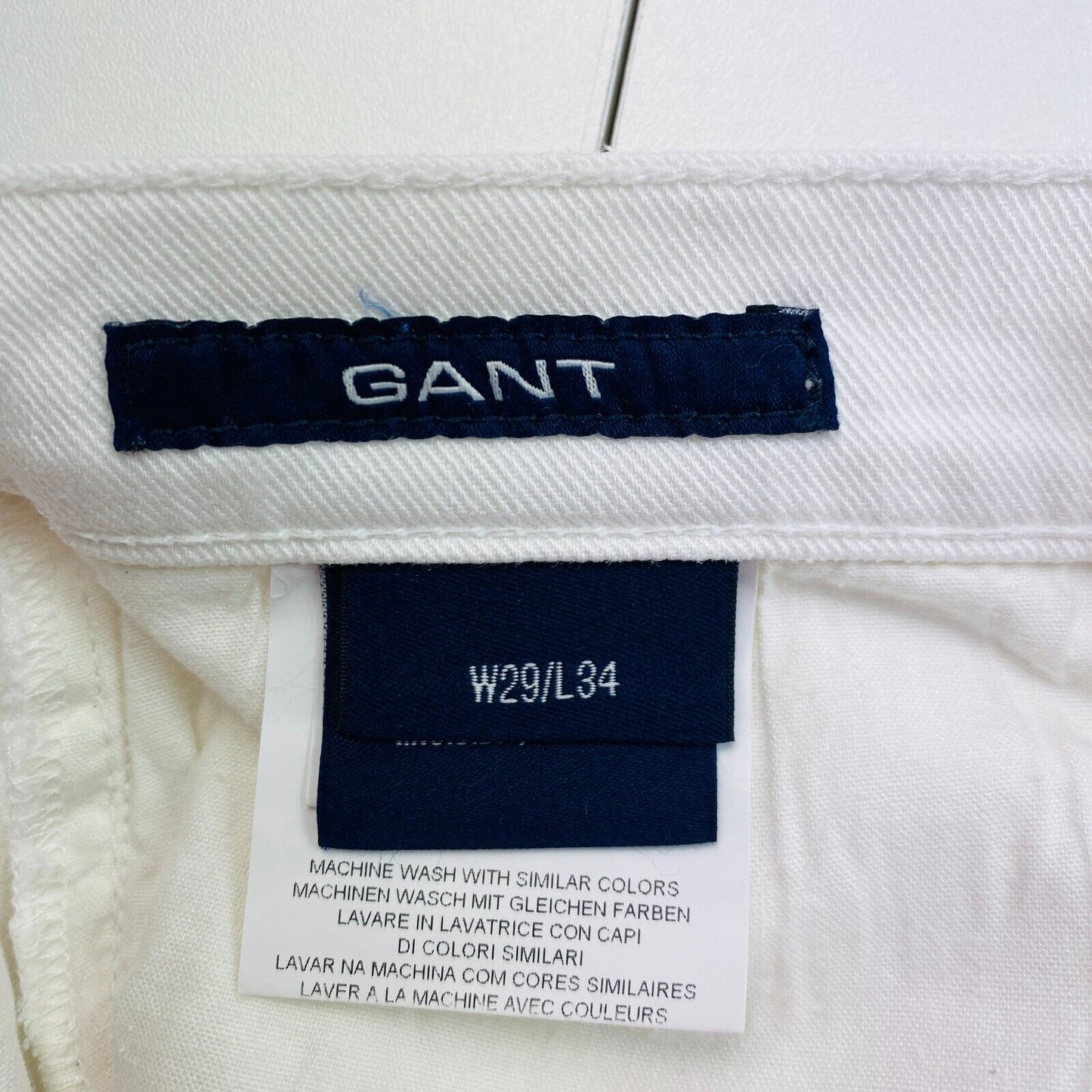 GANT Damen Jeans aus Twill mit hoher Taille und ausgestelltem Bein, Größe W29 L34