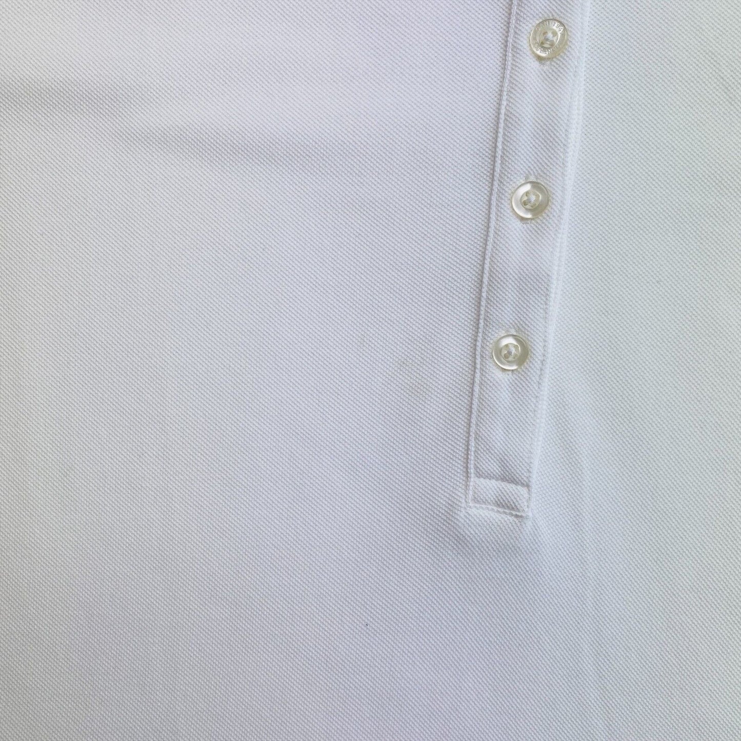 GANT White Short Sleeves Belted Flared Polo Shirt Dress Size S