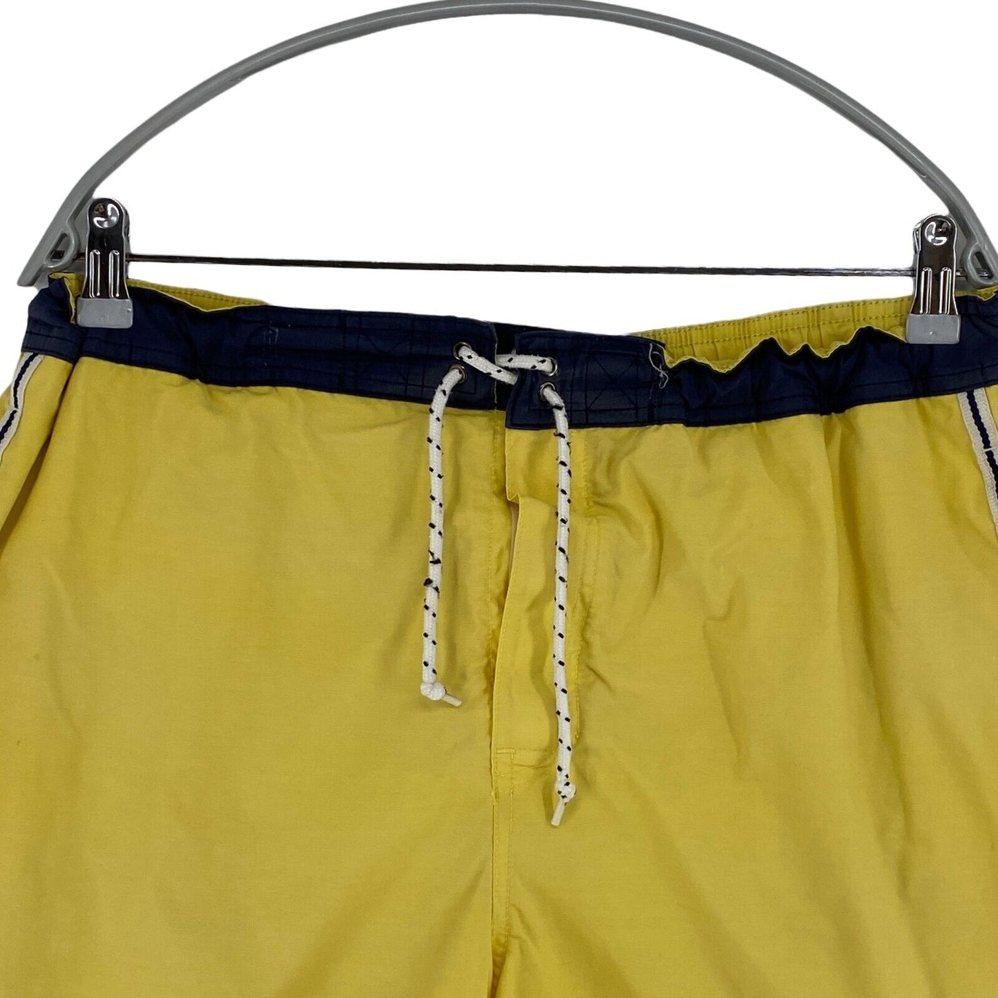 Polo Sport Ralph Lauren Yellow Cotton Blend Activewear Shorts Size L