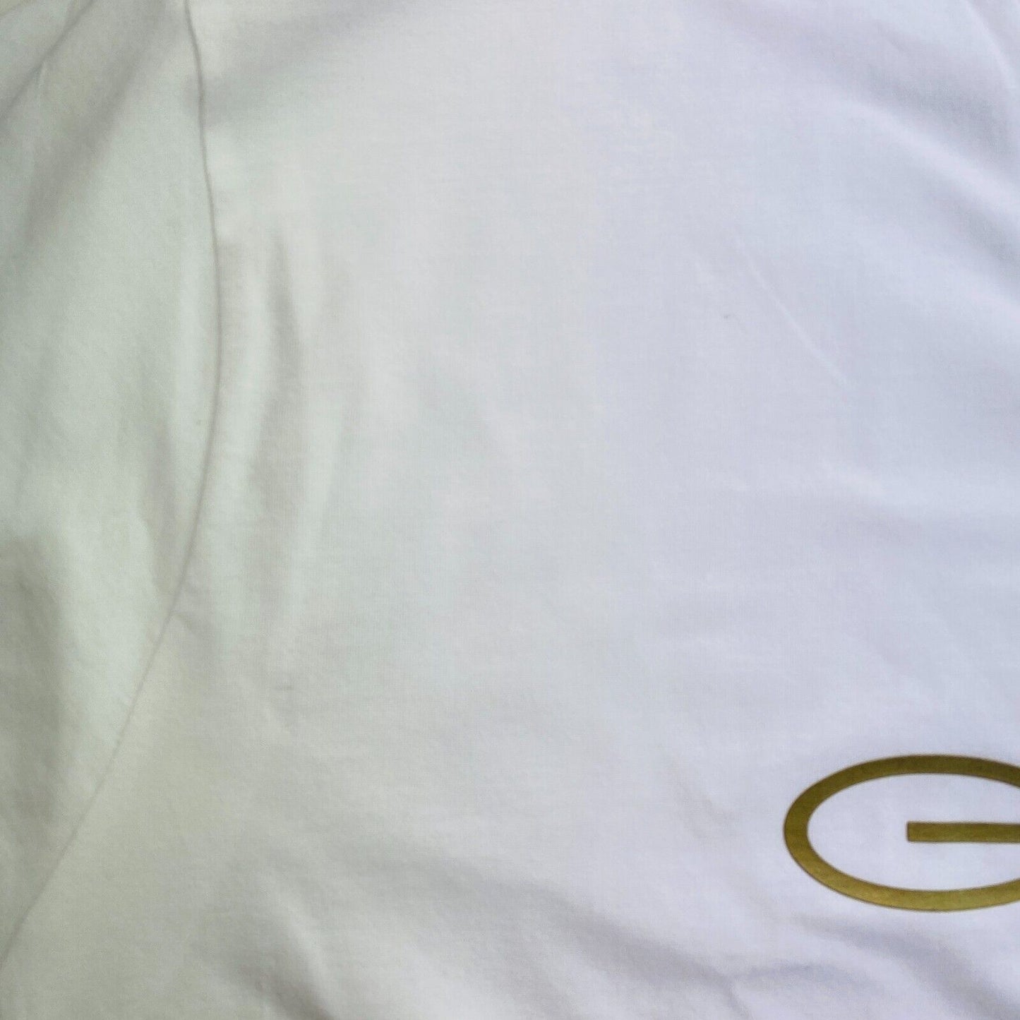 GANT Men White Logo Crew Neck Short Sleeves T Shirt Size 5XL