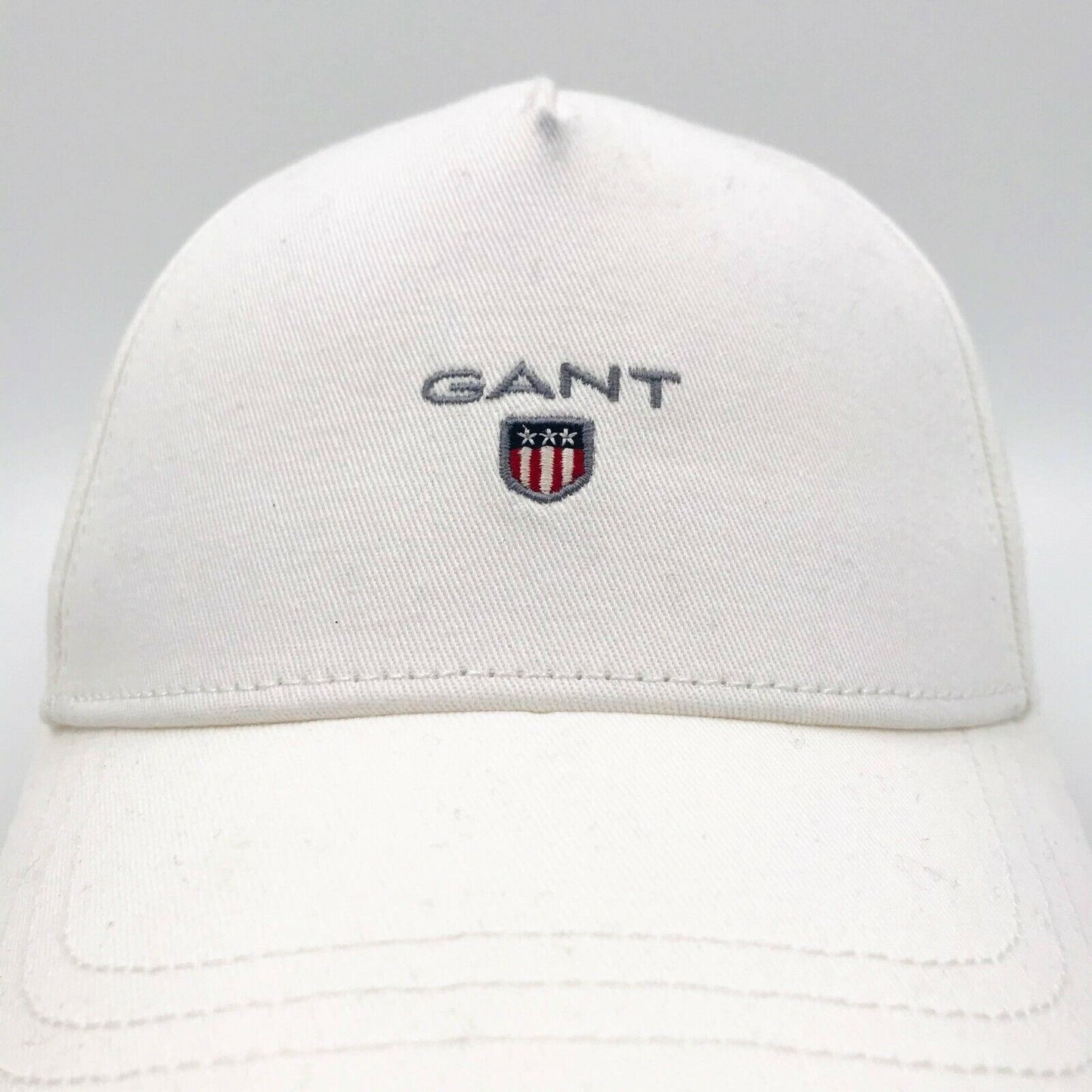 GANT White Original Shield Baseball Cap Hat Size S M