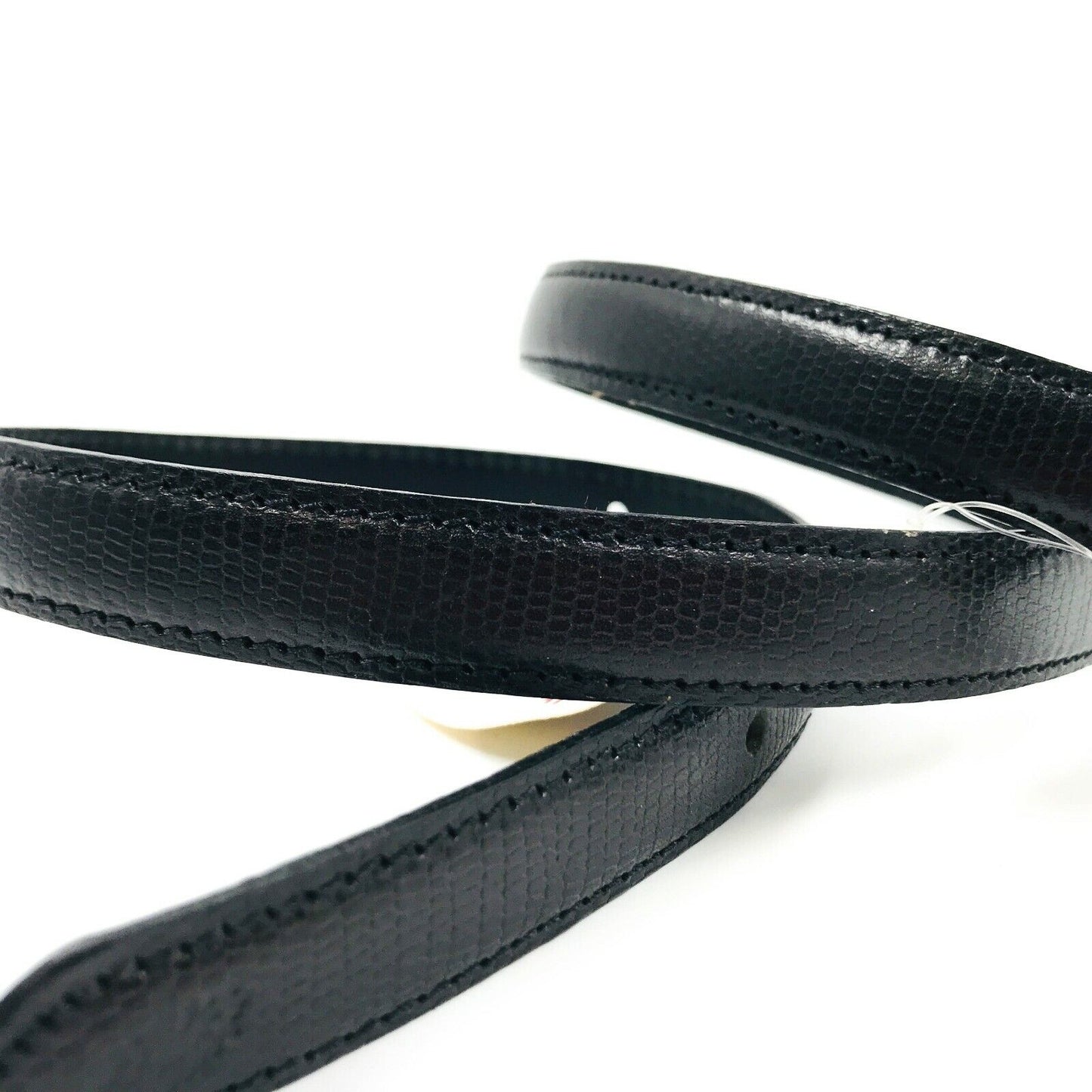 Mulberry Authentic Black Genuine Leather Belt Size 26 28 30 in. 65 70 75 cm