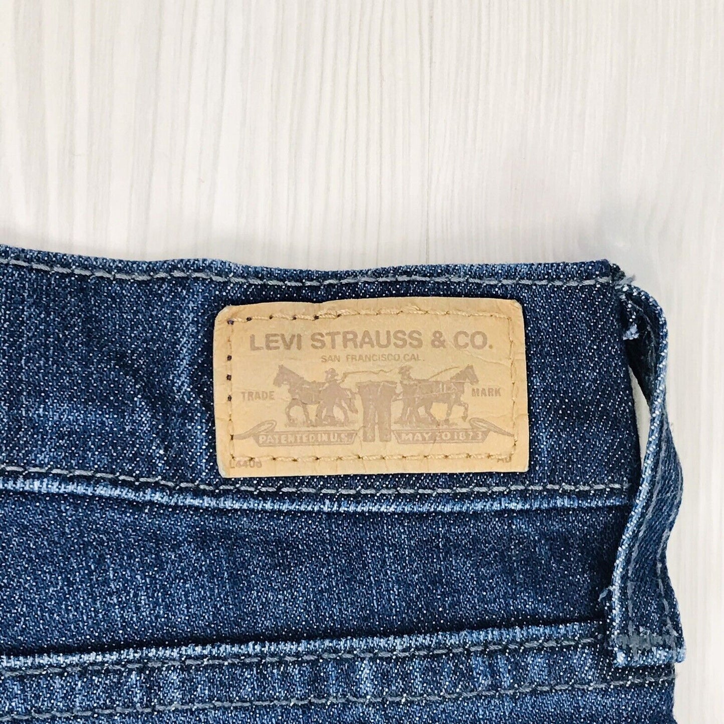 Vintage Levi's 515 Women Blue Regular Bootcut Fit Jeans Size 8 L/C / W32 L34