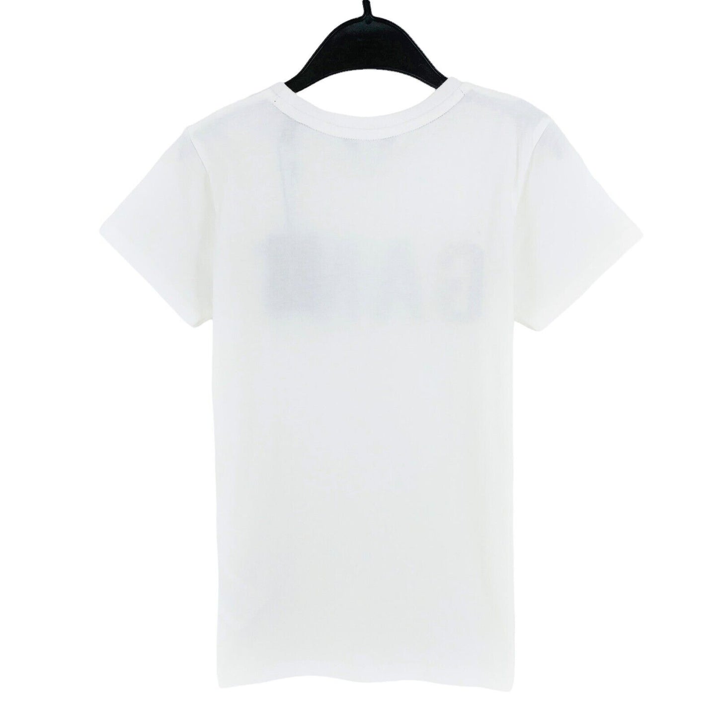 GANT Boys White Logo Crew Neck T-Shirt Size 7 - 8 Years 122/128 cm