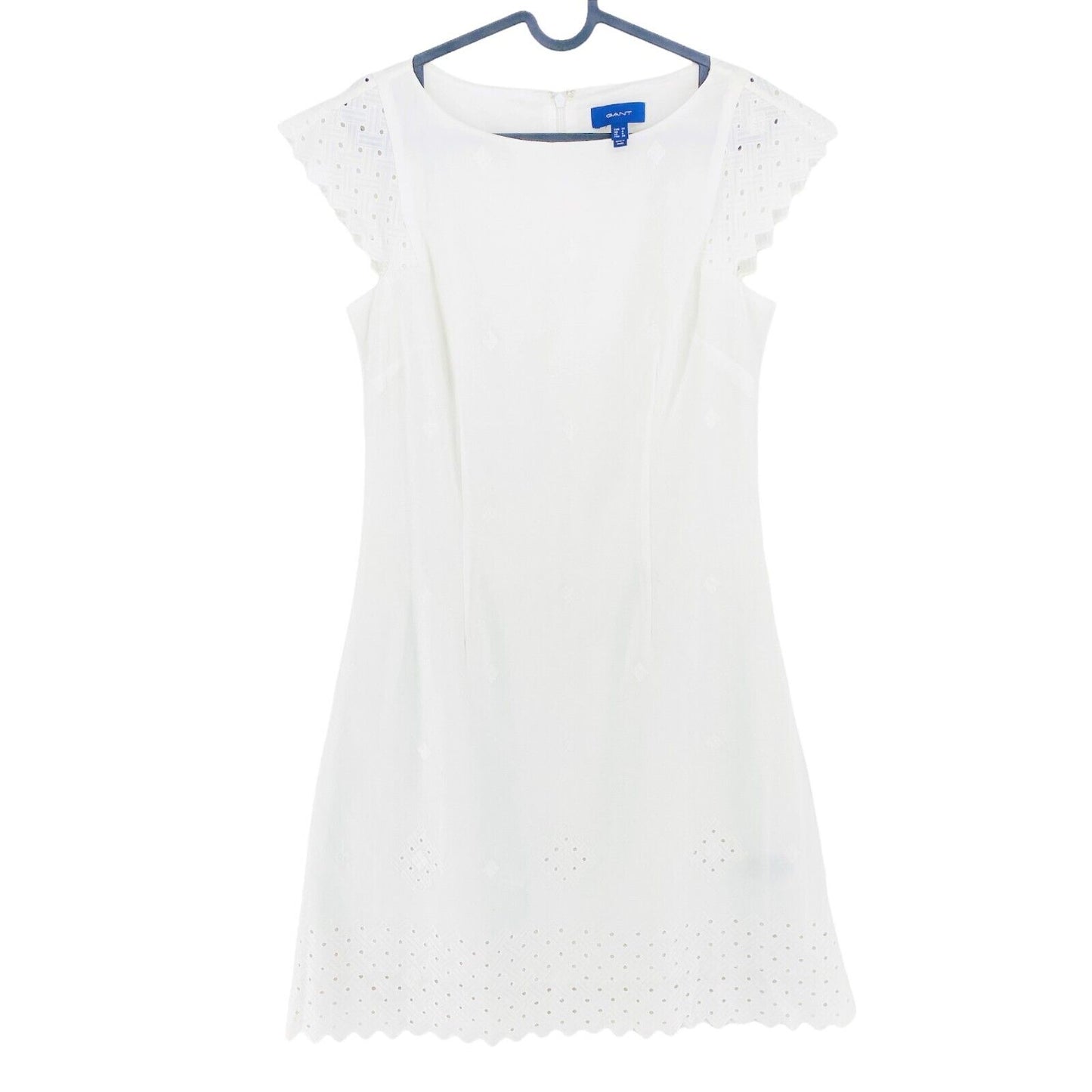 GANT White Broderie Anglaise Dress Size EU 36 UK 8 US 6