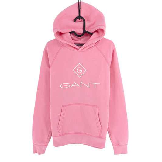 GANT Girls Pink Lock Up Sweat Hoodie Jumper Size 15 years 170 cm