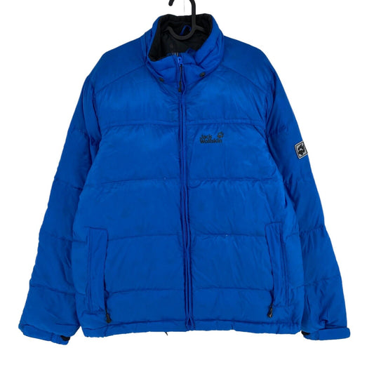 Jack Wolfskin High Quality Blue Down Puffer Jacket Coat Size S