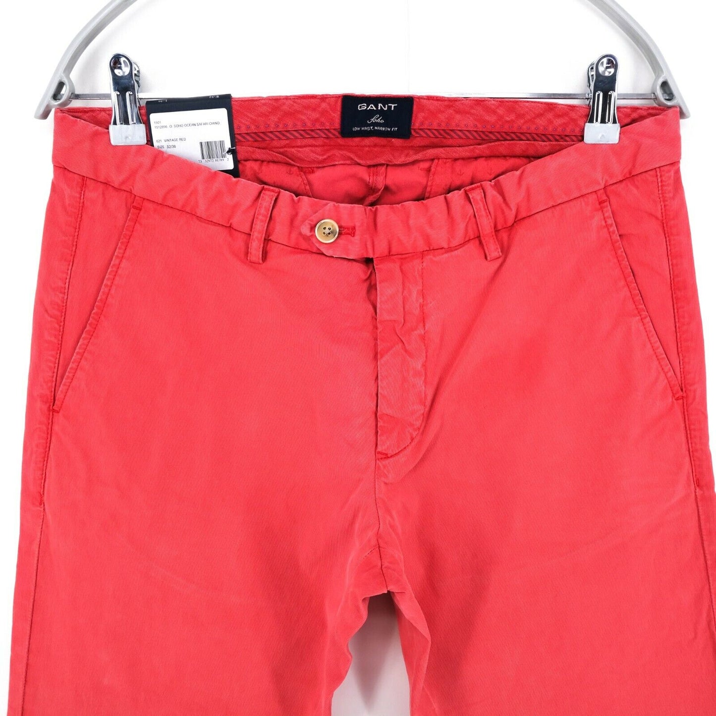 GANT Pink Soho Ocean Safari Chino Pants W30 W31 W32 W33 W34 W36 W42 L34 L36