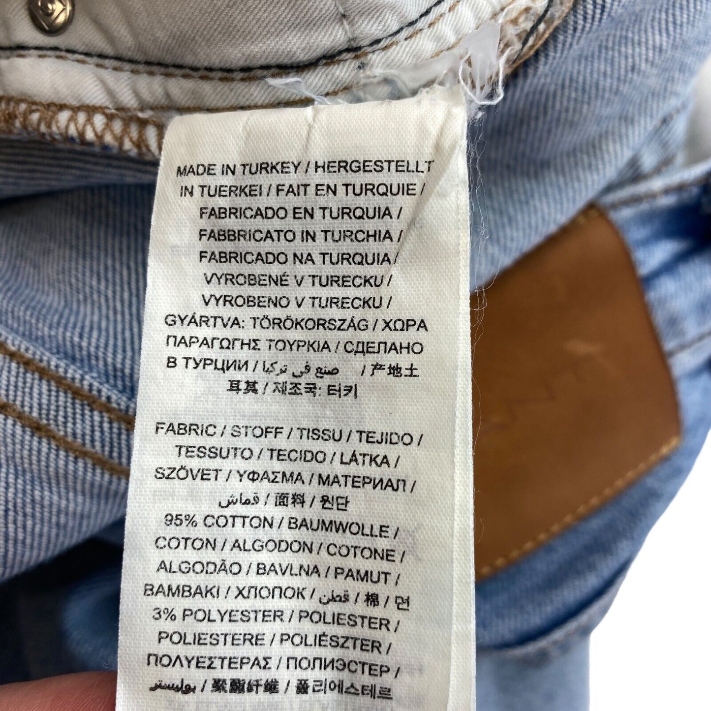 GANT – Blaue, entspannte Camie-Jeans, Größe W29