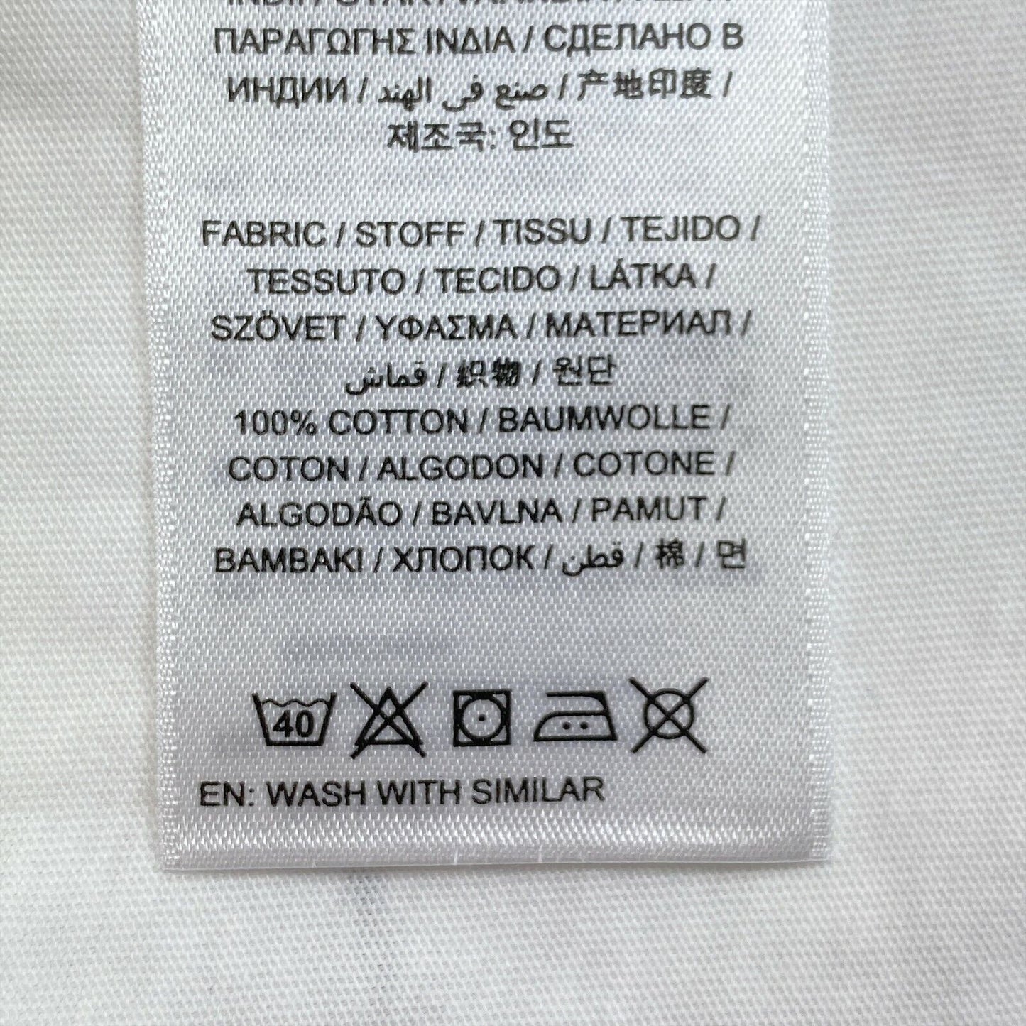 GANT Weiß Original Rundhals T-Shirt Größe S