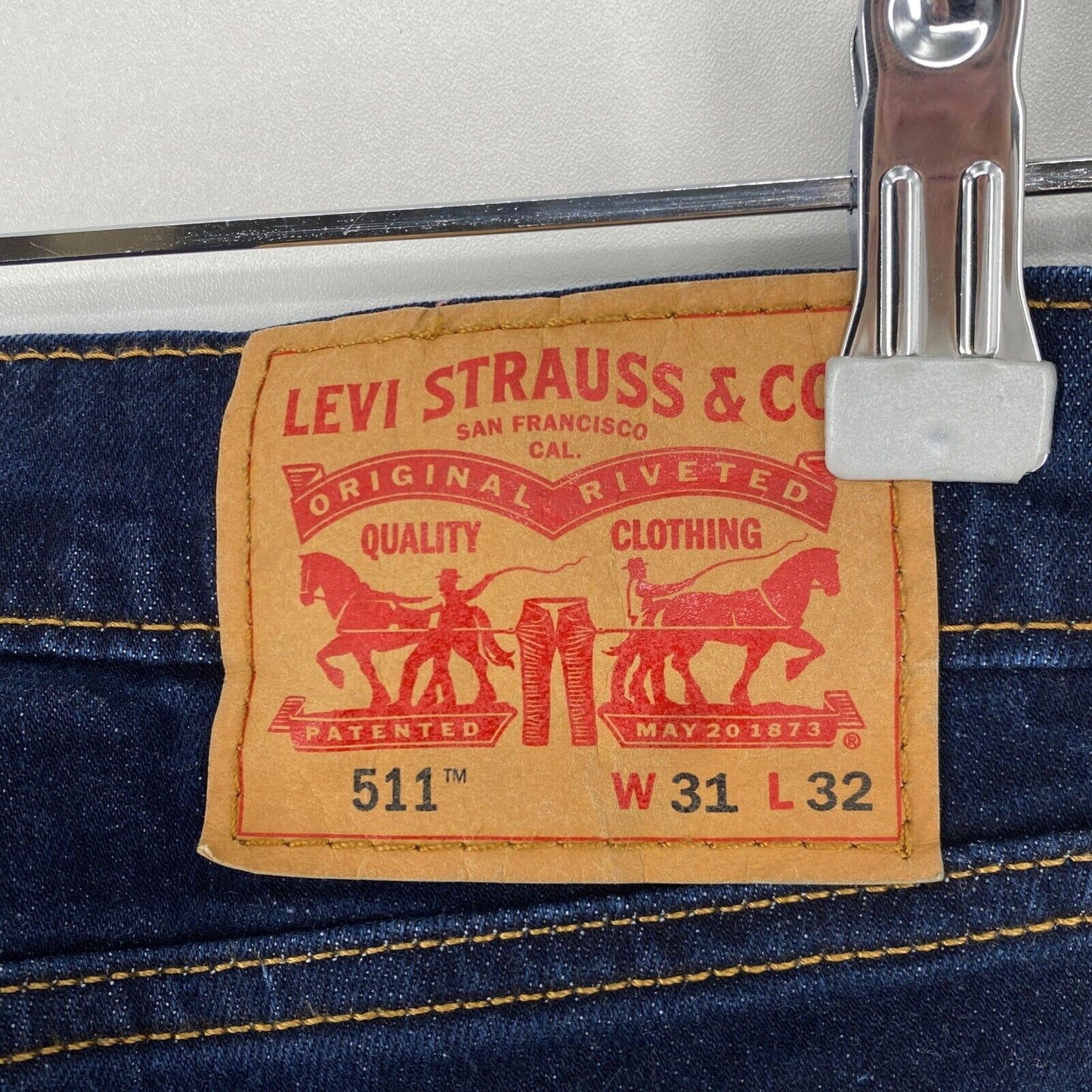 Levi's 511 Dark Blue Slim Fit Jeans W31 L32