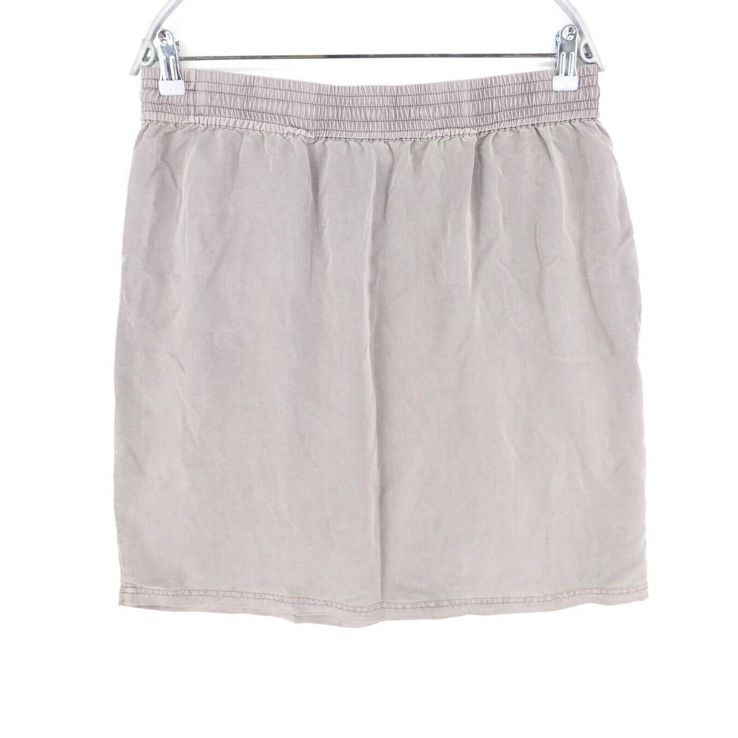 MONTEGO Light Grey Elastic Waist Skirt Size 38 42