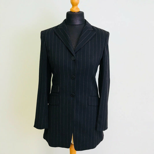 AUST Brown Classic Ladies Blazer Jacket Size EUR 36 US 6 UK 8