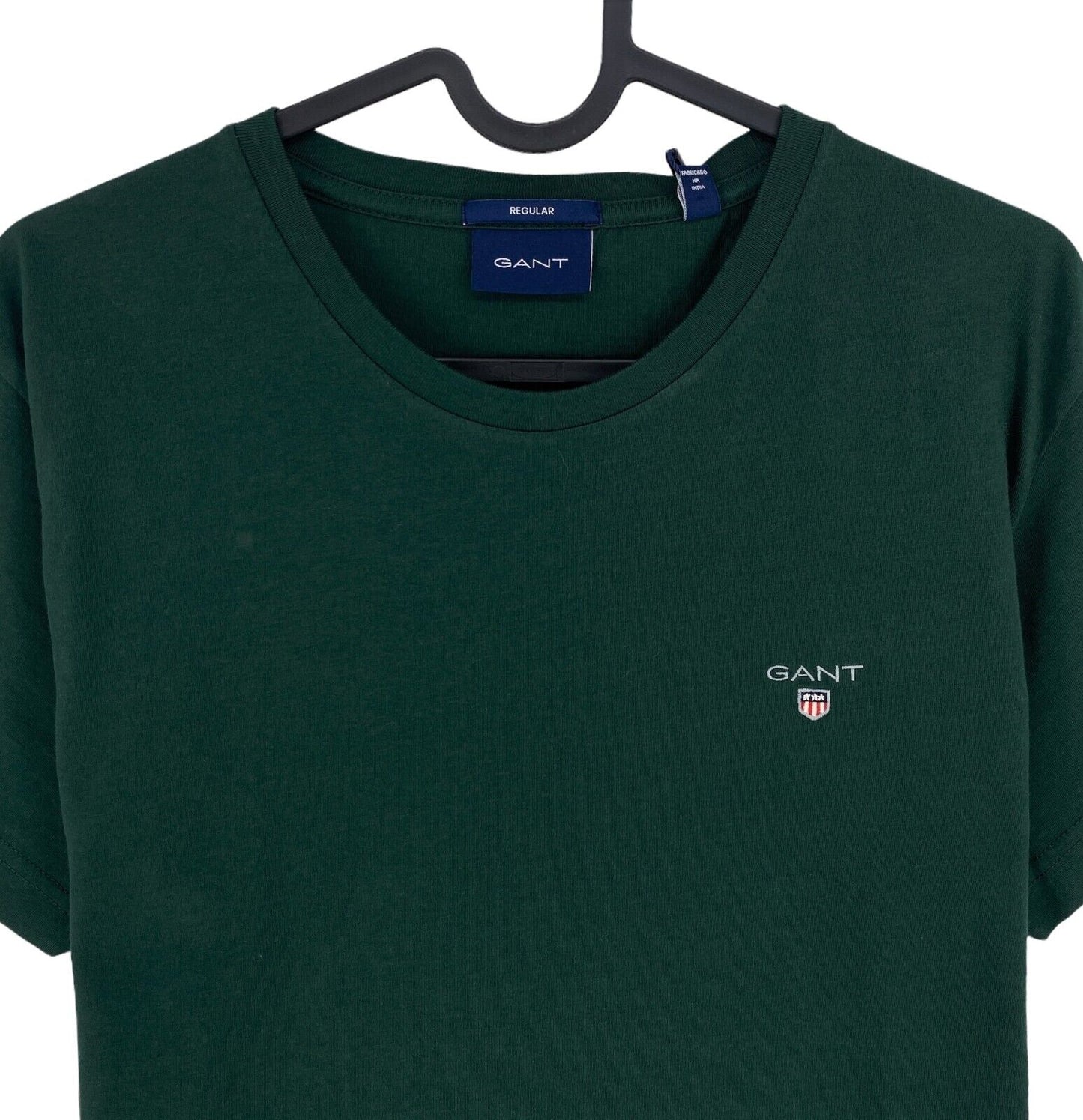 GANT Dark Green Original Regular Crew Neck T-Shirt Size S