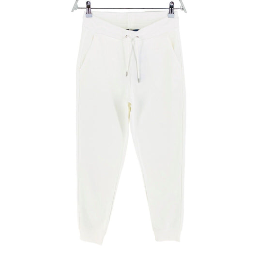 GANT White Lock Up Sweat Pants Trousers Size S