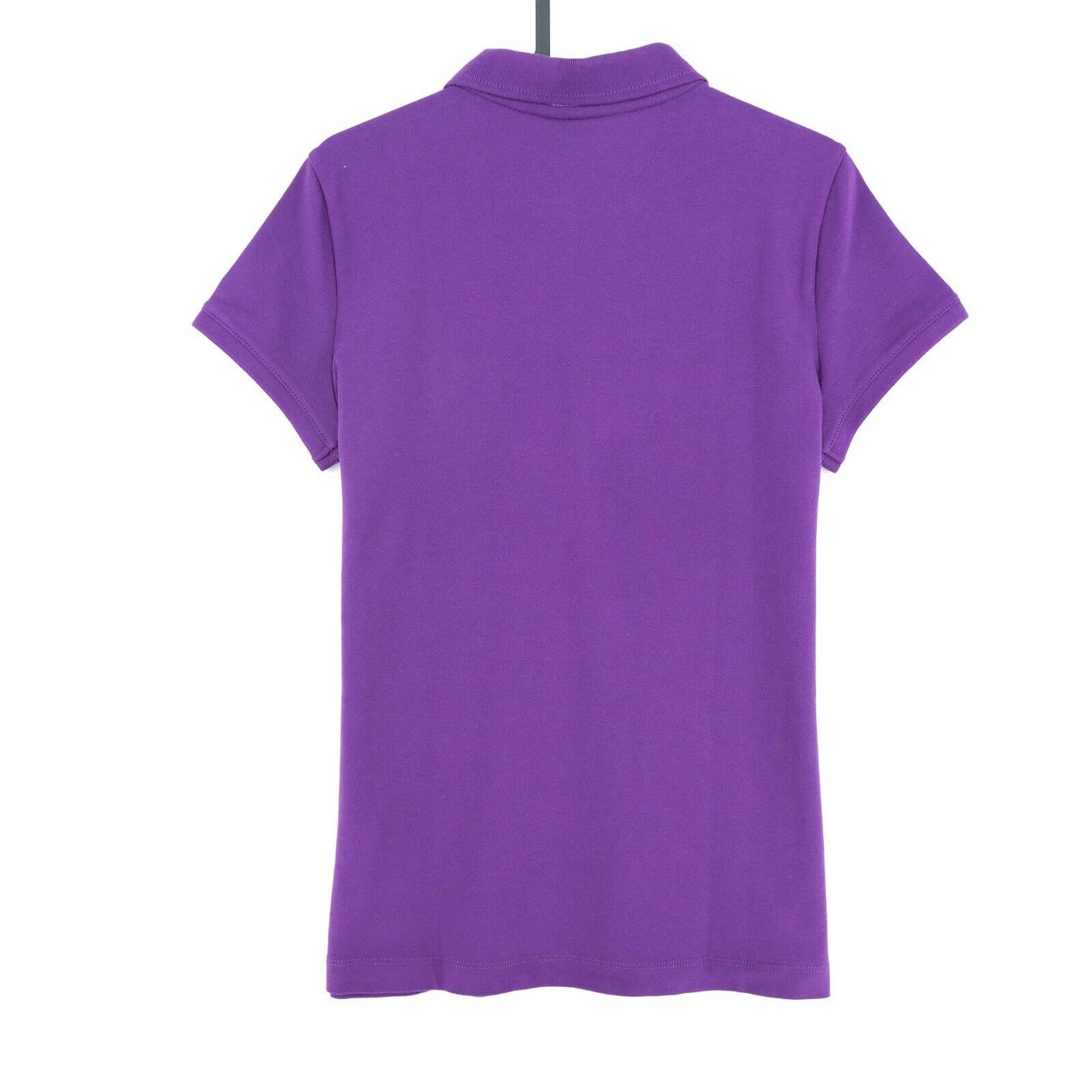 NAUTICA Purple Polo Neck Top T Shirt Size M