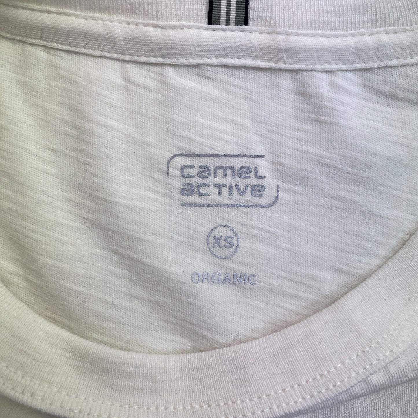 Camel Active Women White Floral Crew Neck Short Sleeves T Shirt Size XS