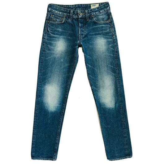 G-Star 3301 Jean bleu fuselé bas Taille W29 L32