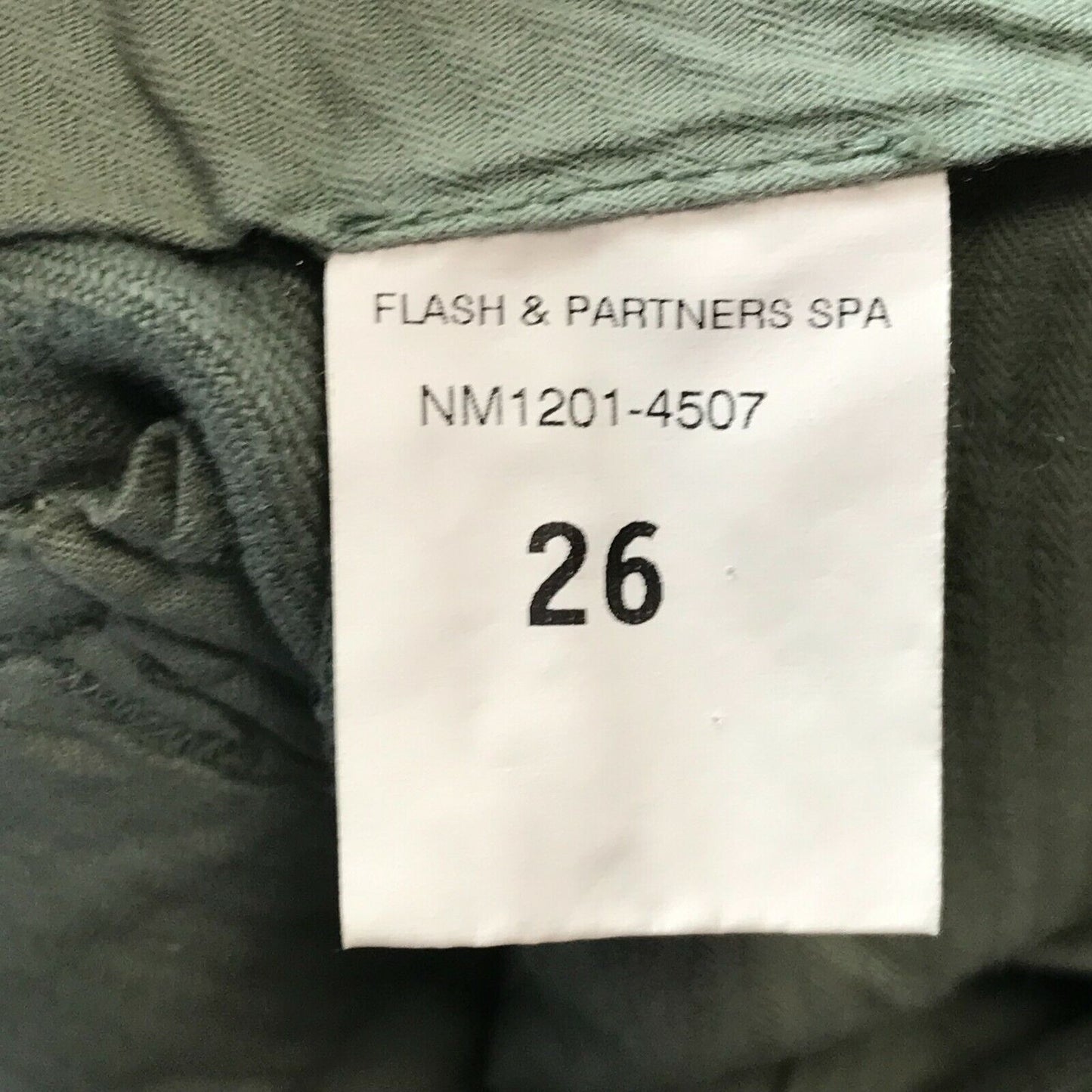 NOLITA De Nimes Damen Leinenhose, Regular Fit, Grün, Größe 26/W29