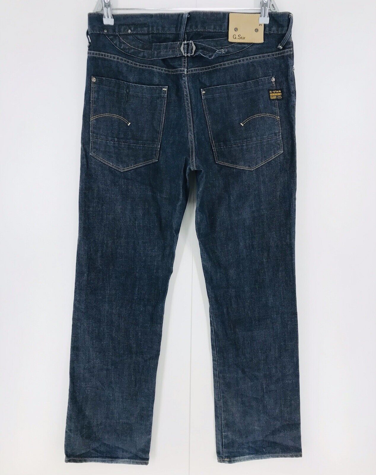 G-STAR RAW 3301 LUMBER ORIGINAL Dark Blue Loose Straight Fit Jeans Size W34 L34