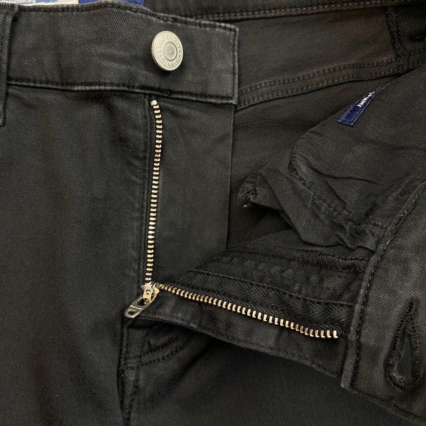 GANT Schwarze NELLA Reisefarbene Röhrenjeans Größe XS