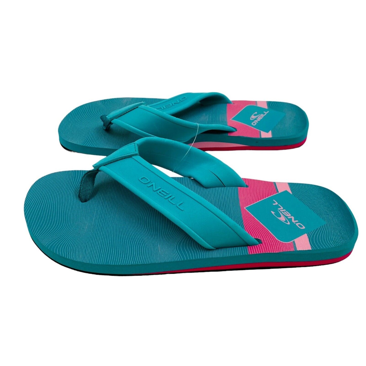 O'NEILL Light Blue Mens Beach Sandals Flip-Flops Size EU 42 UK 8 US 9