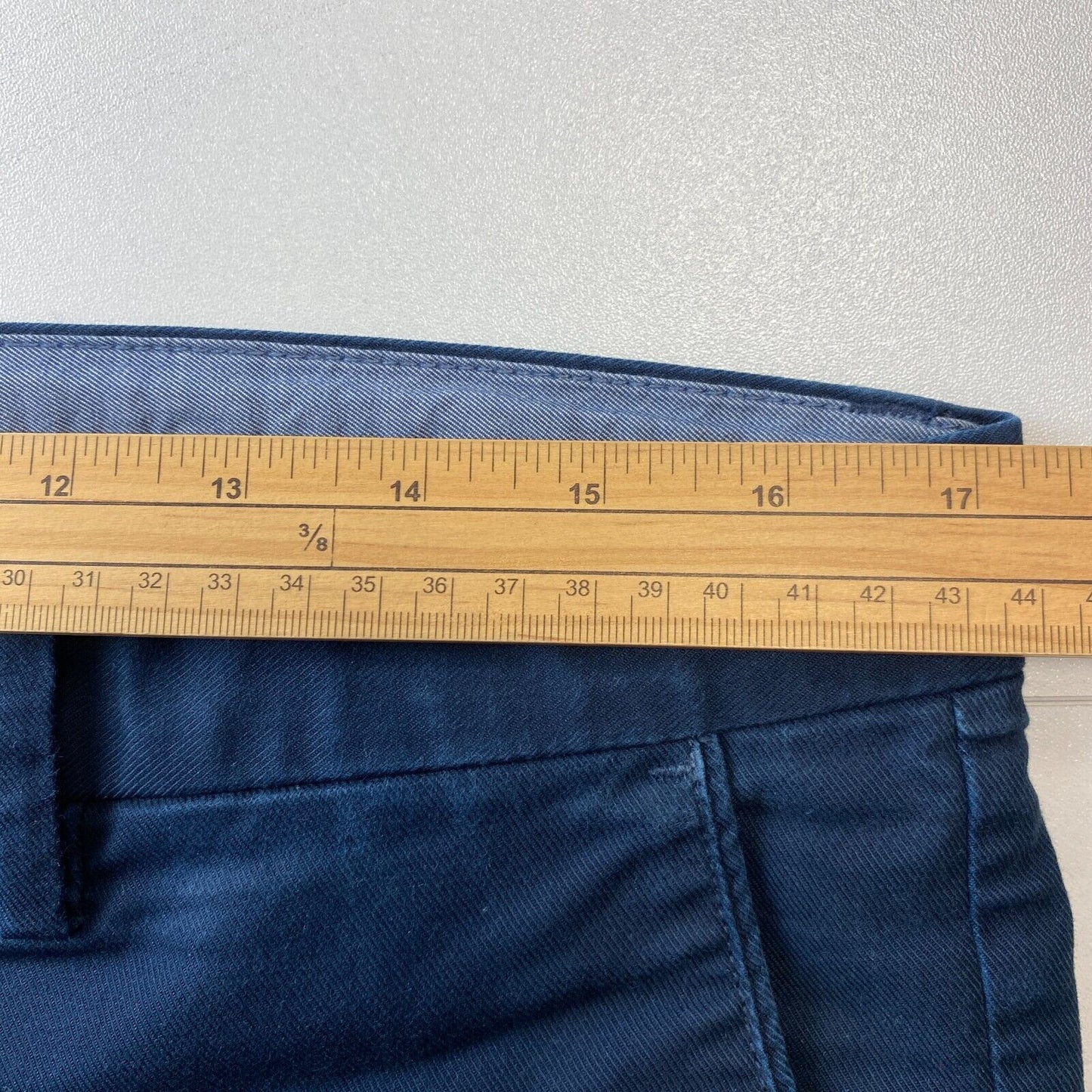 GANT Dunkelblaue Chinohose für Herren im Skinny Fit, Größe W32 L34