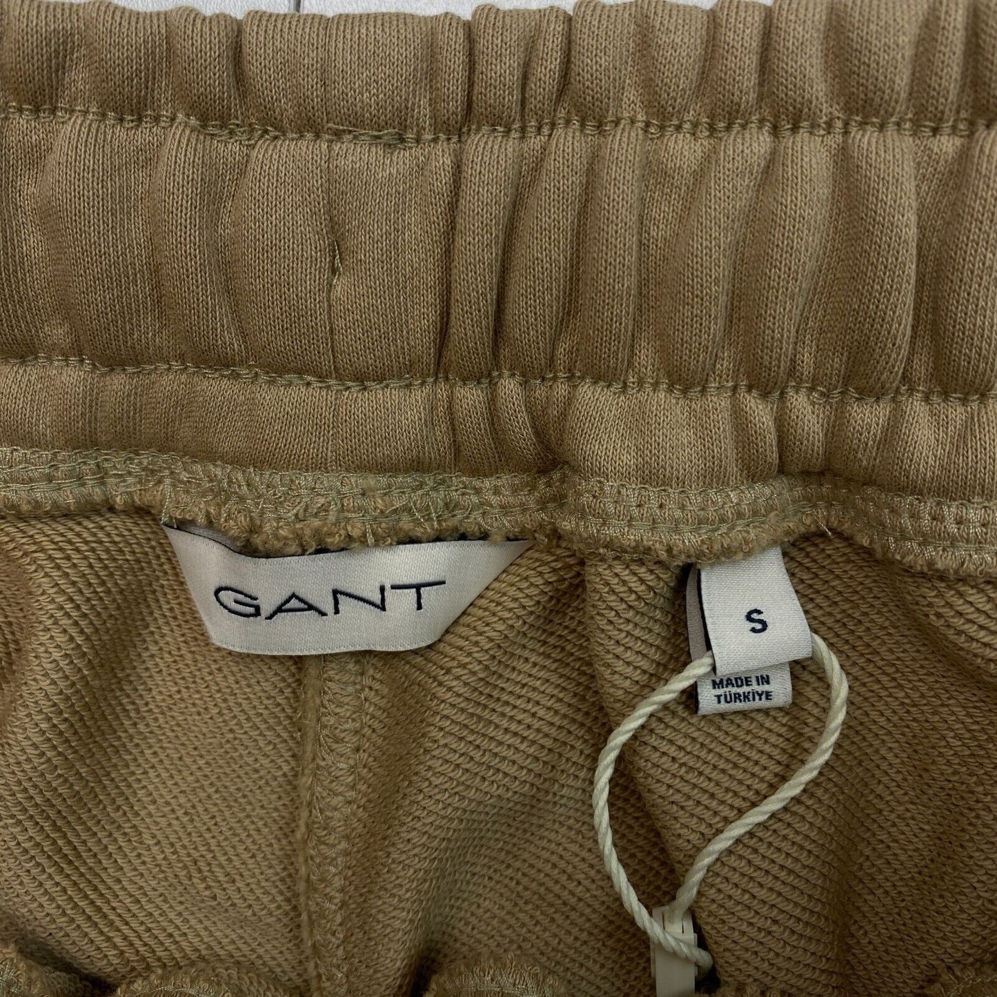 GANT Brown Relaxed Shield Sweat Pants Trousers Size S