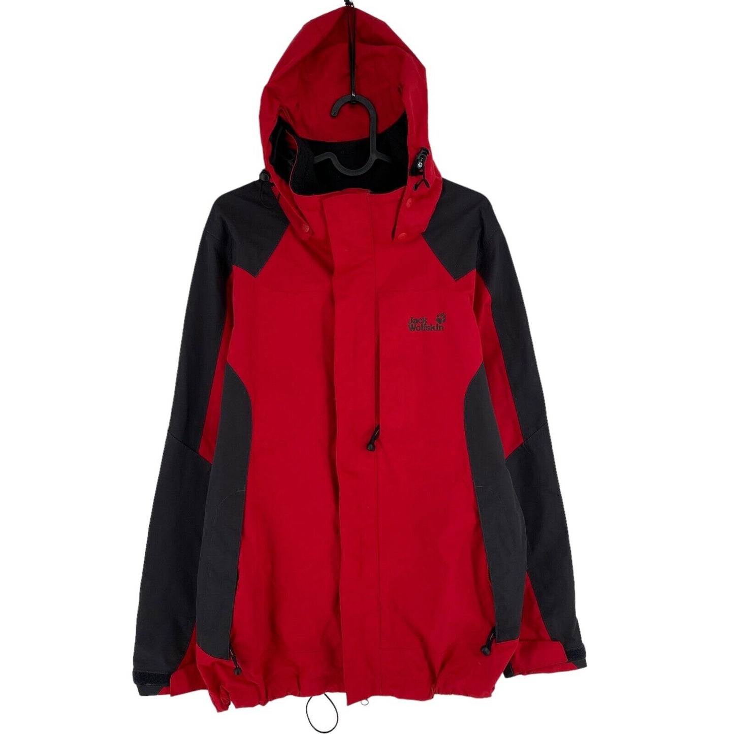 Jack Wolfskin Texapore 4x4 Red Hooded Jacket Coat Size S