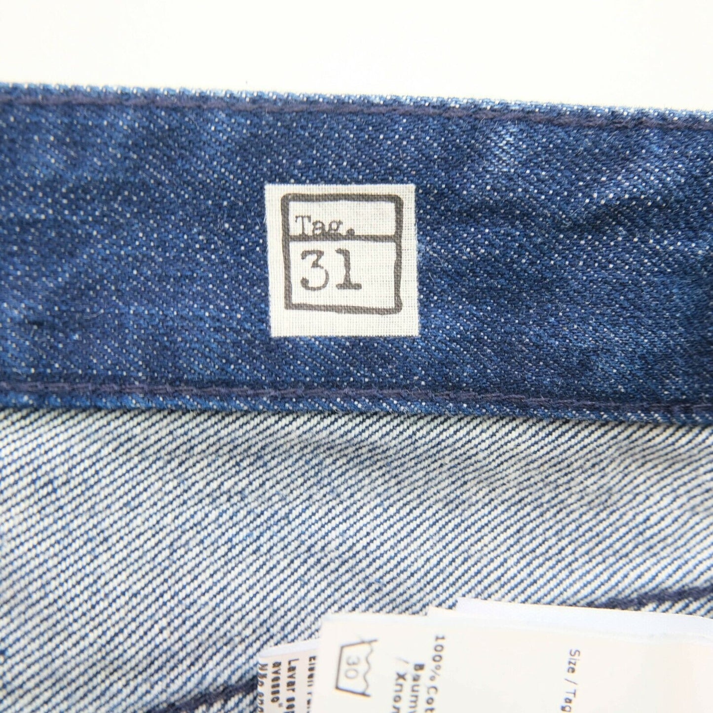 COLLECTORS JEANS Blaue Tapered-Jeans Größe 31