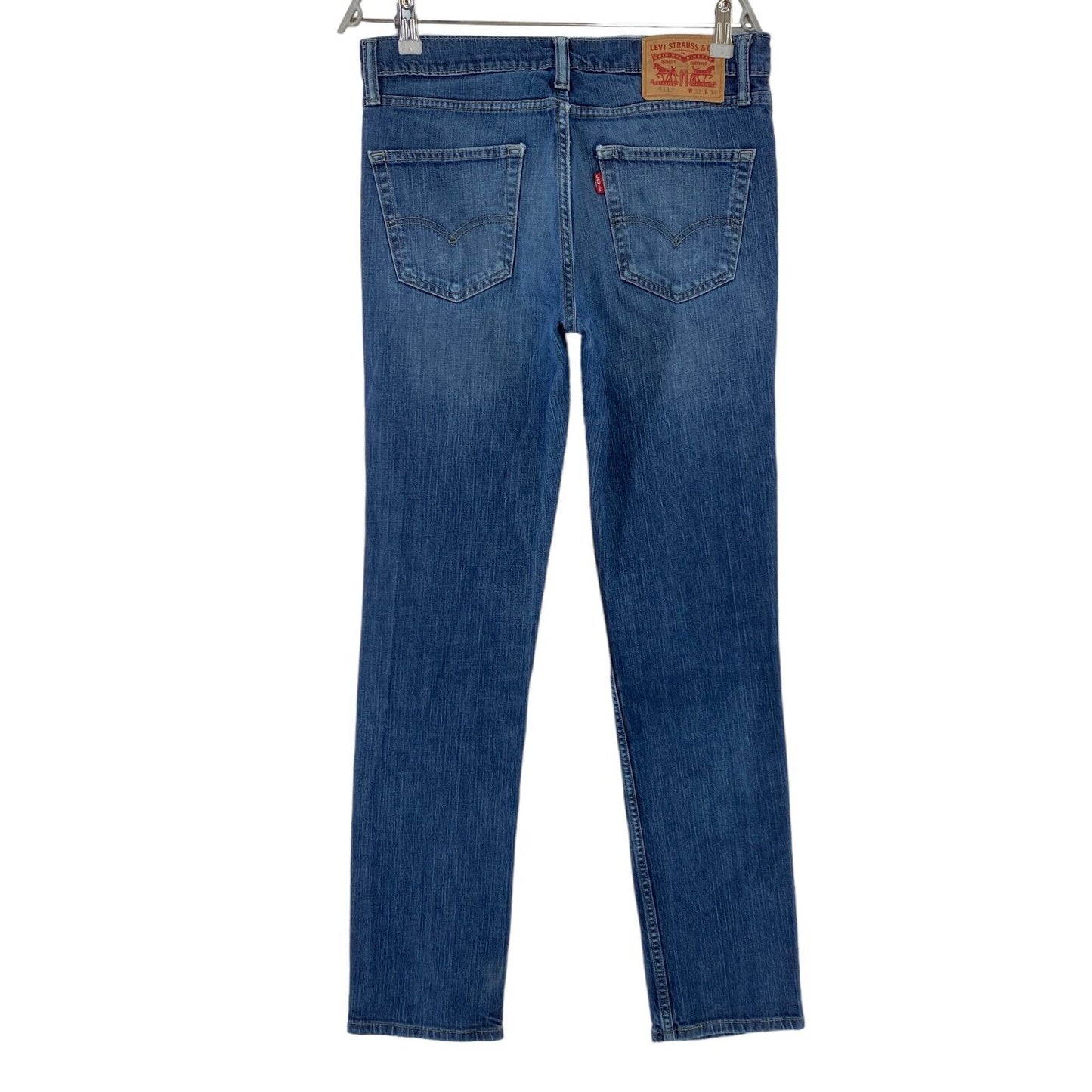 Levi's 511 Blaue Stretch-Jeans in Slim Fit, Größe W32 L34