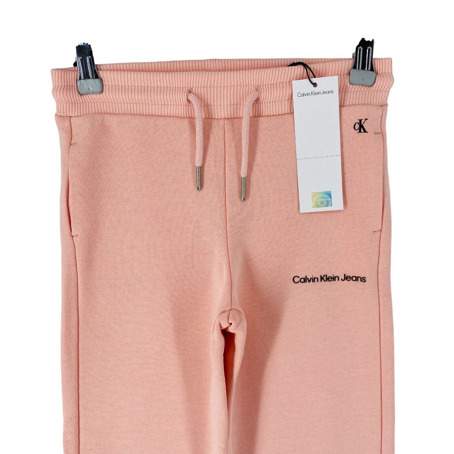 Calvin Klein Girls Pink Regular Fit Sweatpants Trousers Size 6 Years