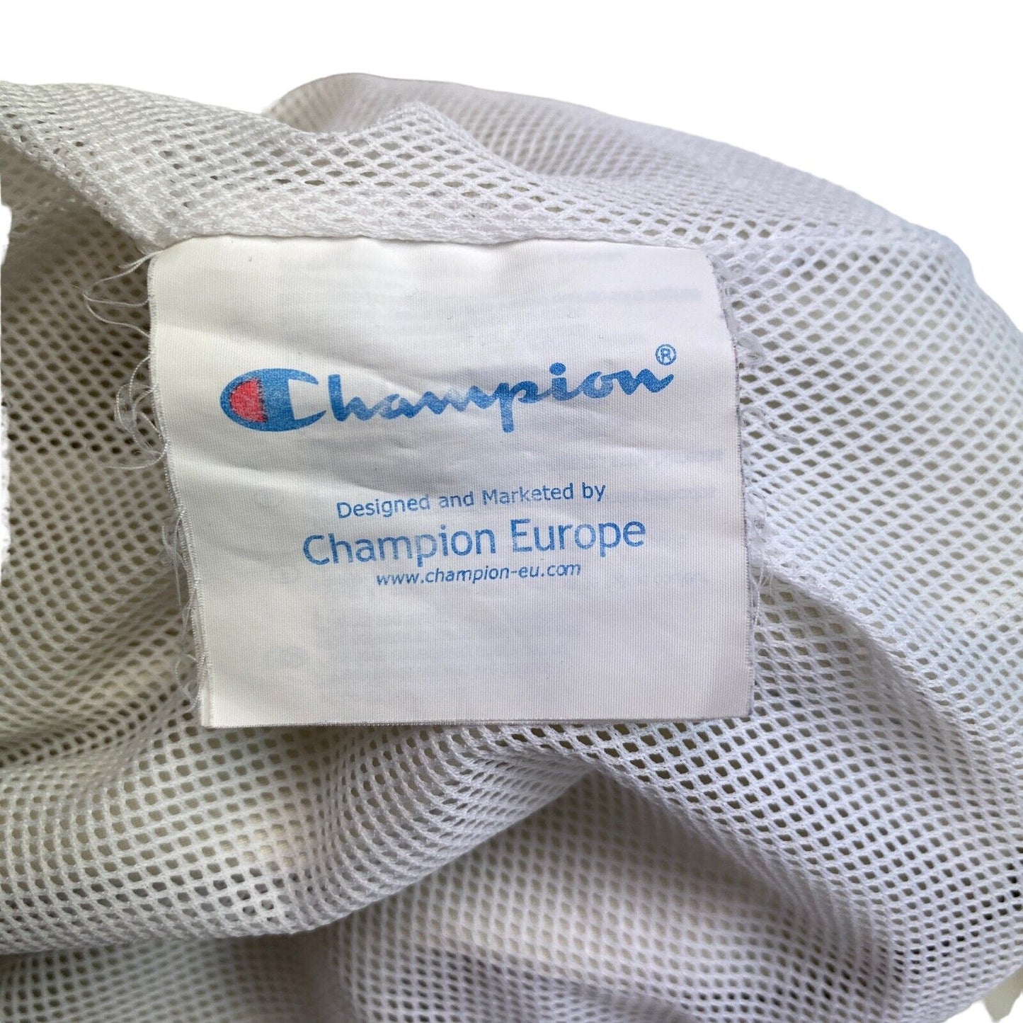 Champion Light Grey Windbreaker Coat Jacket Size M