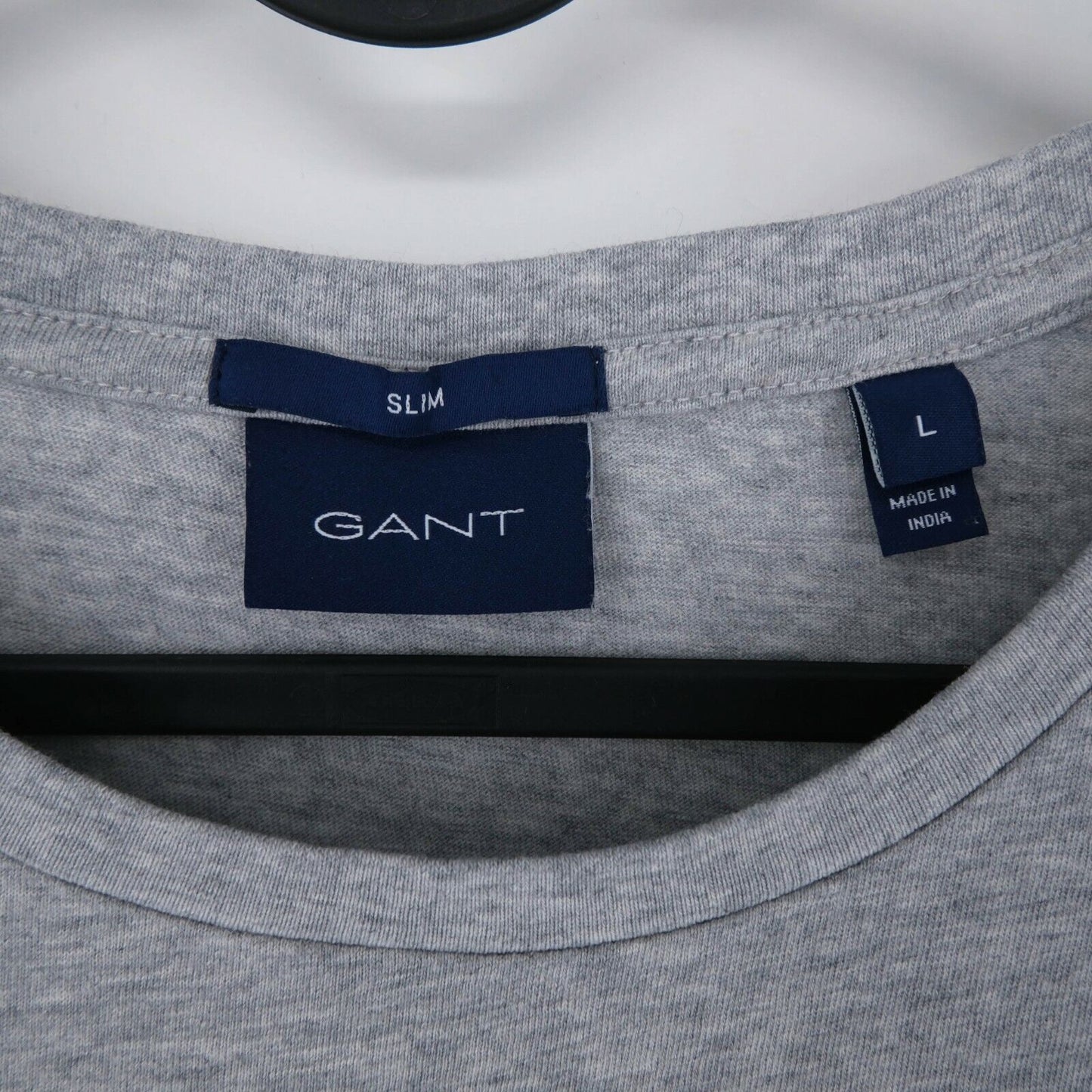 GANT Grey Original Slim Fit T Shirt Size L