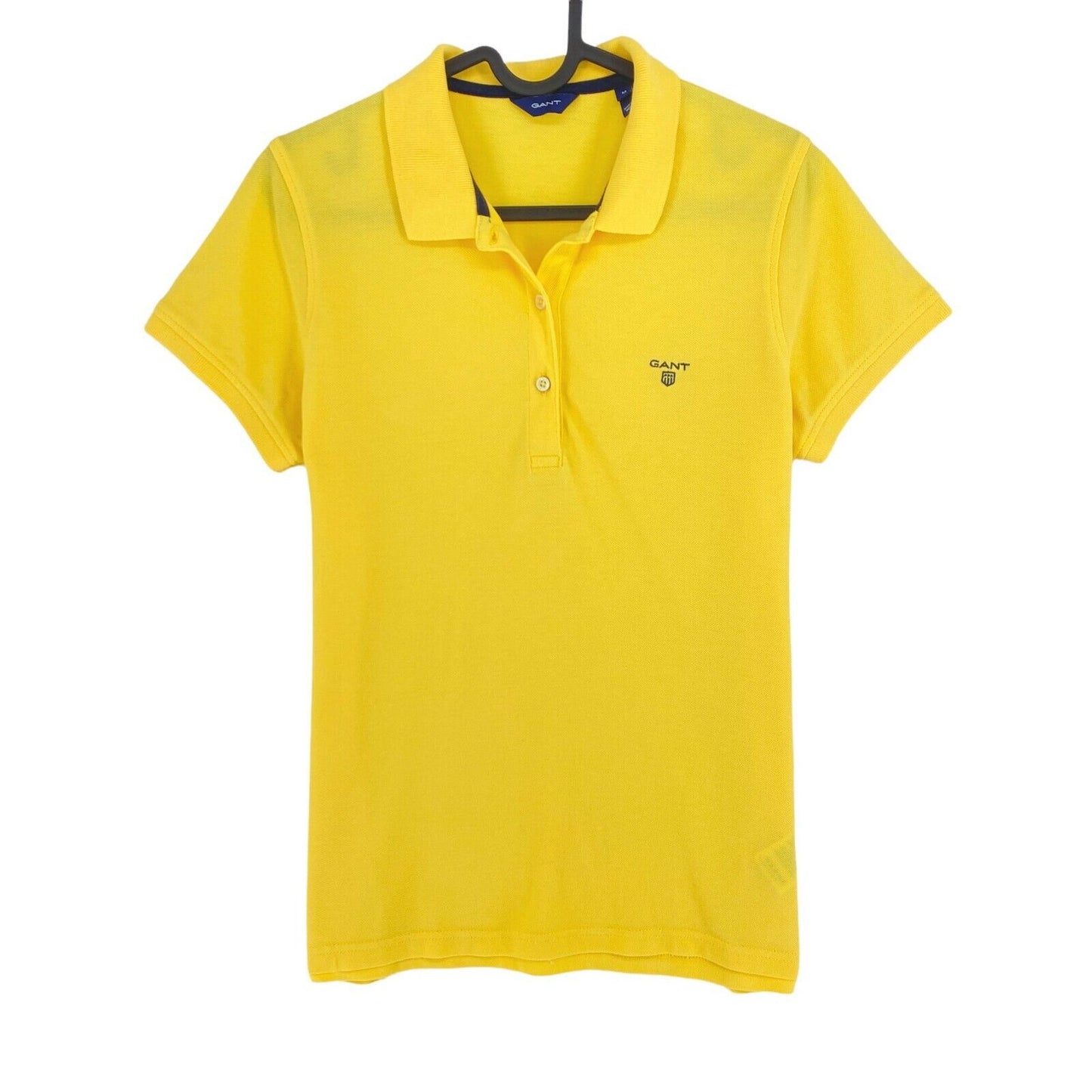 GANT Yellow Original Pique Polo Shirt Size M