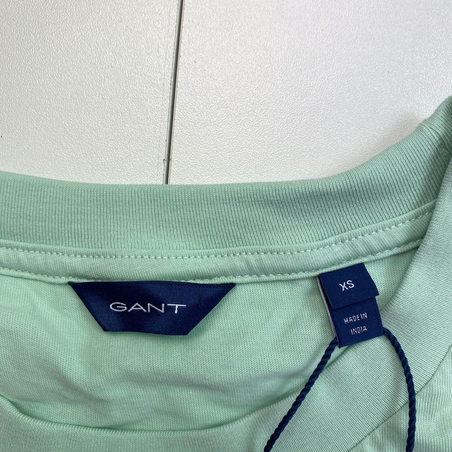 GANT Women Green Reg Tonal Shield Crew Neck Short Sleeve T Shirt Size XS