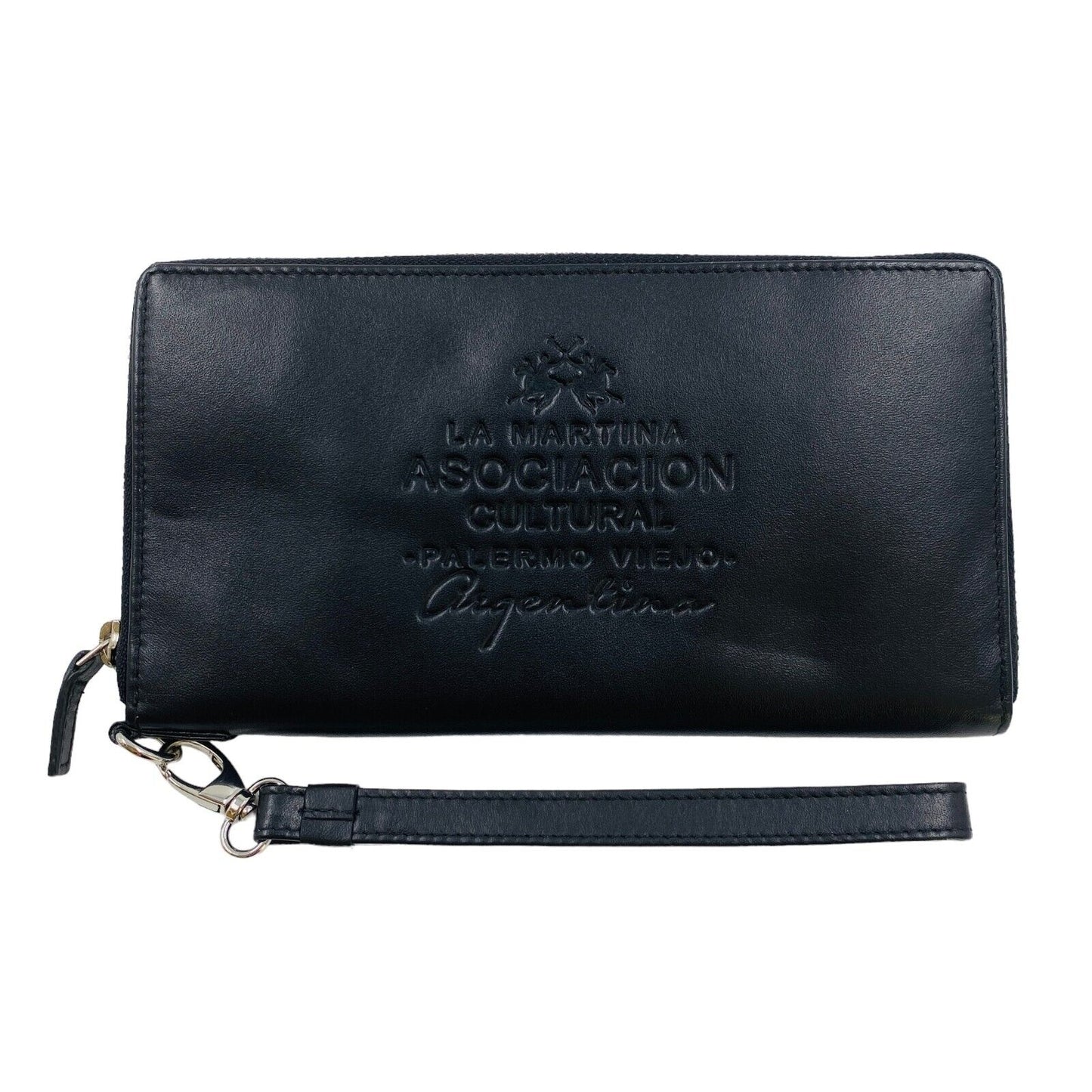 LA MARTINA Women Black 100% Cow Leather Wallet