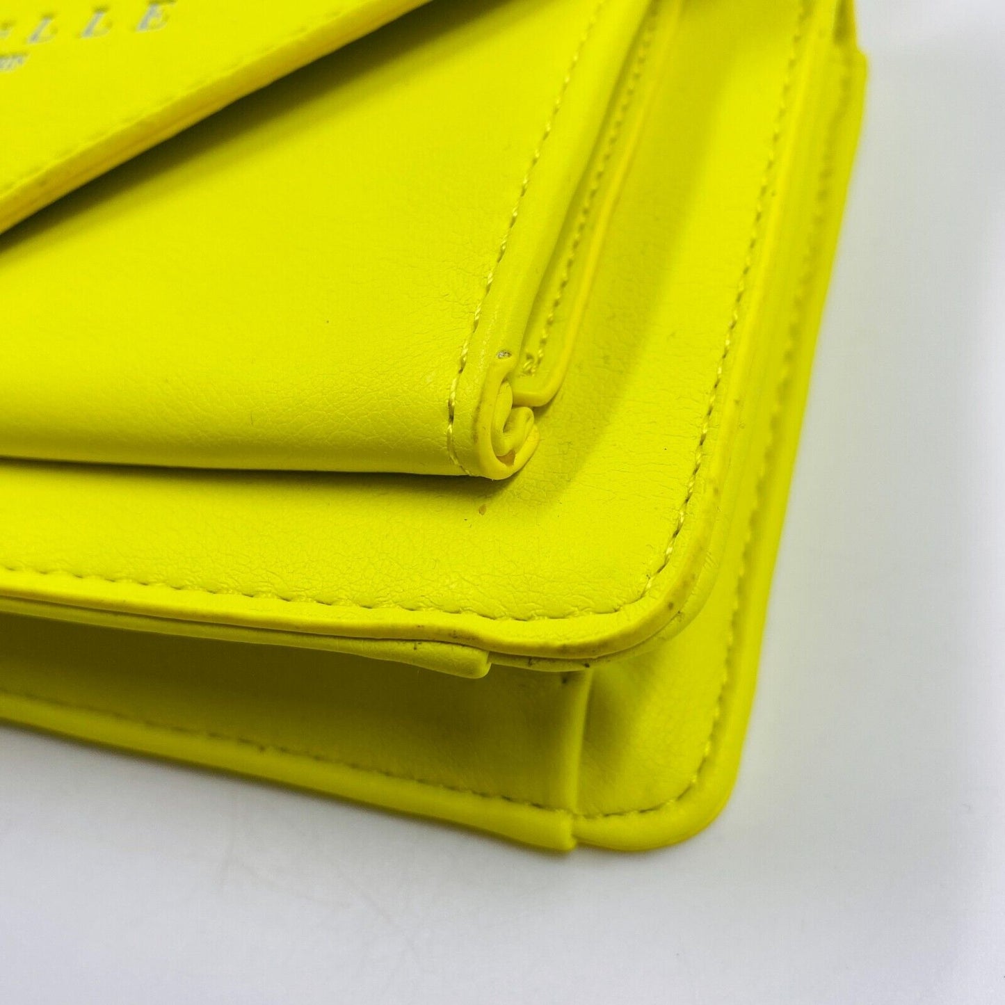 GAELLE Women Yellow Eco Leather Crossbody Shoulder Bag