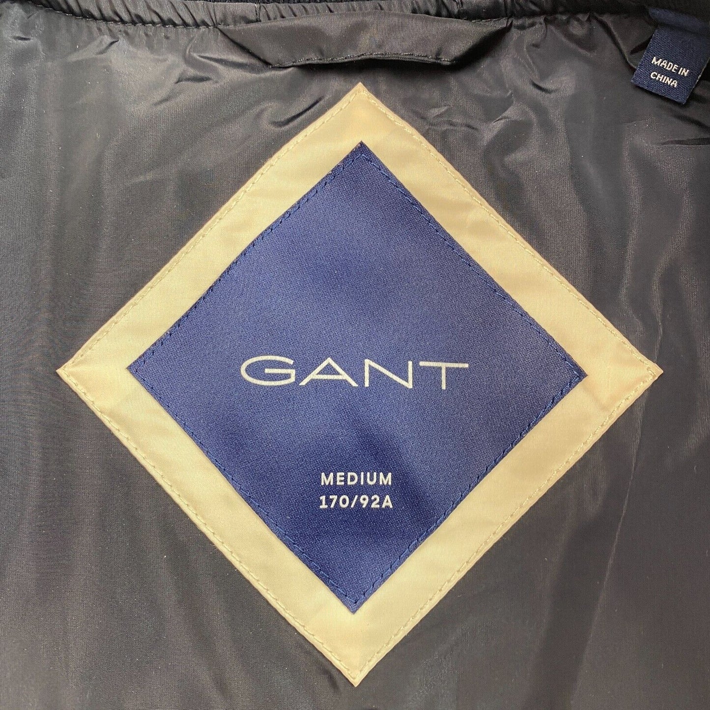 GANT Navy Blue Varsity Jacket Coat Size M