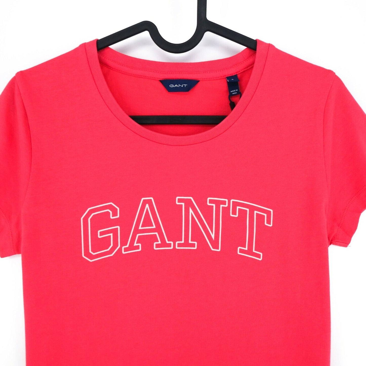 GANT T-Shirt mit rotem Bogen-Logo, Größe S